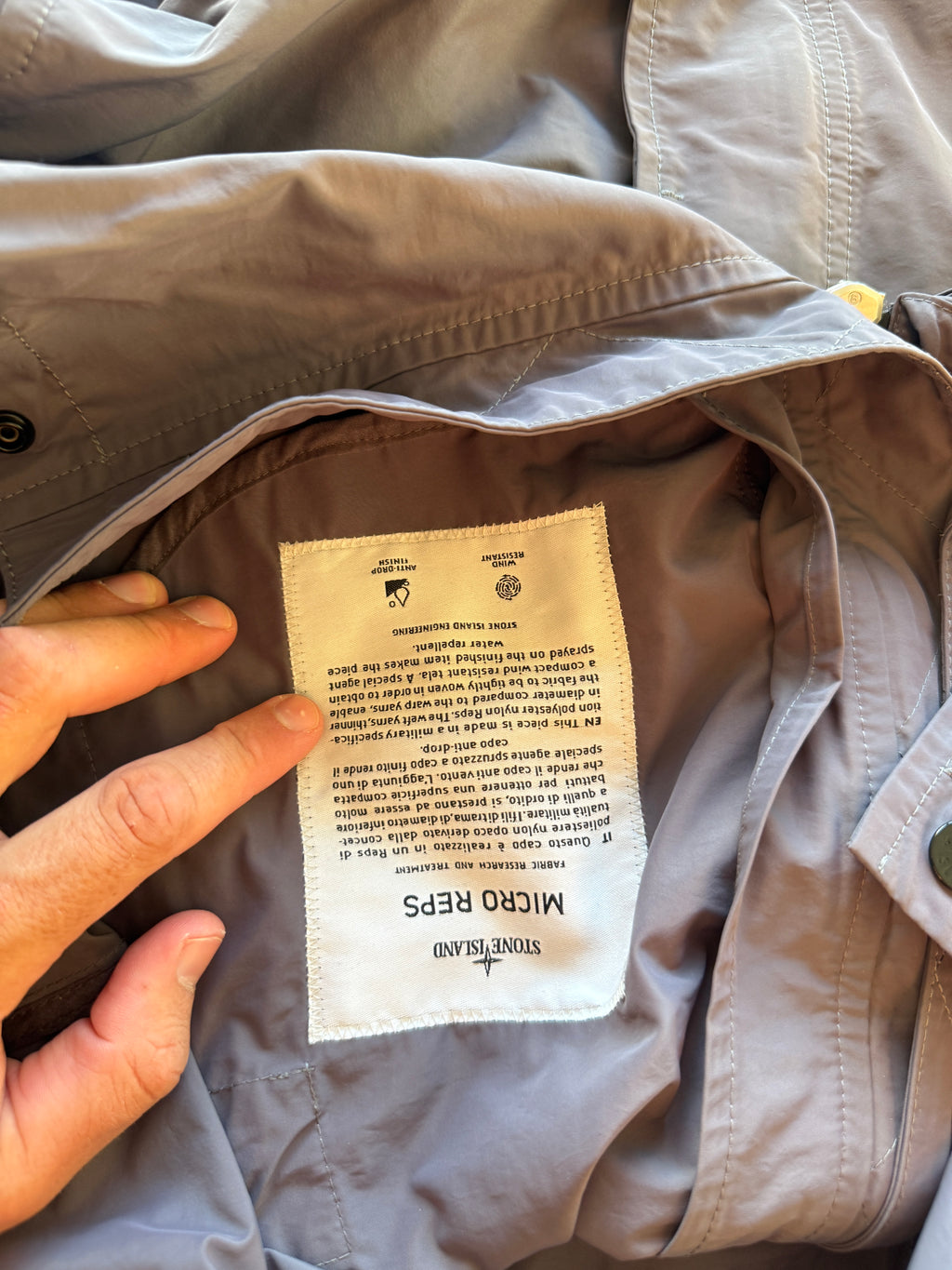 Stone Island Micro Reps Parka Jacket