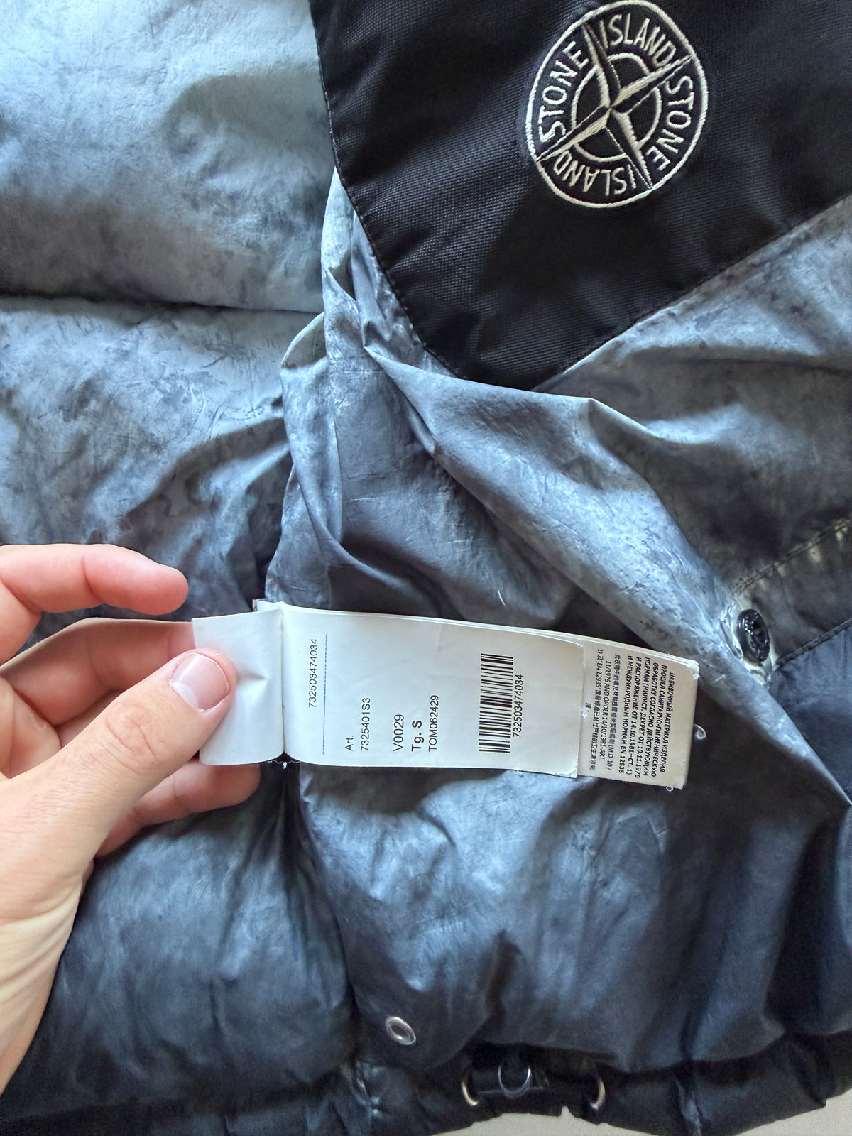 Stone Island X Supreme paintball Camo Jacket