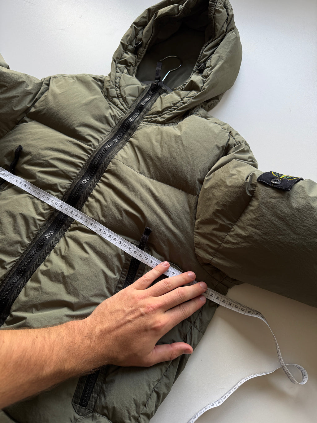 Stone Island Garment Dyed Down Jacket
