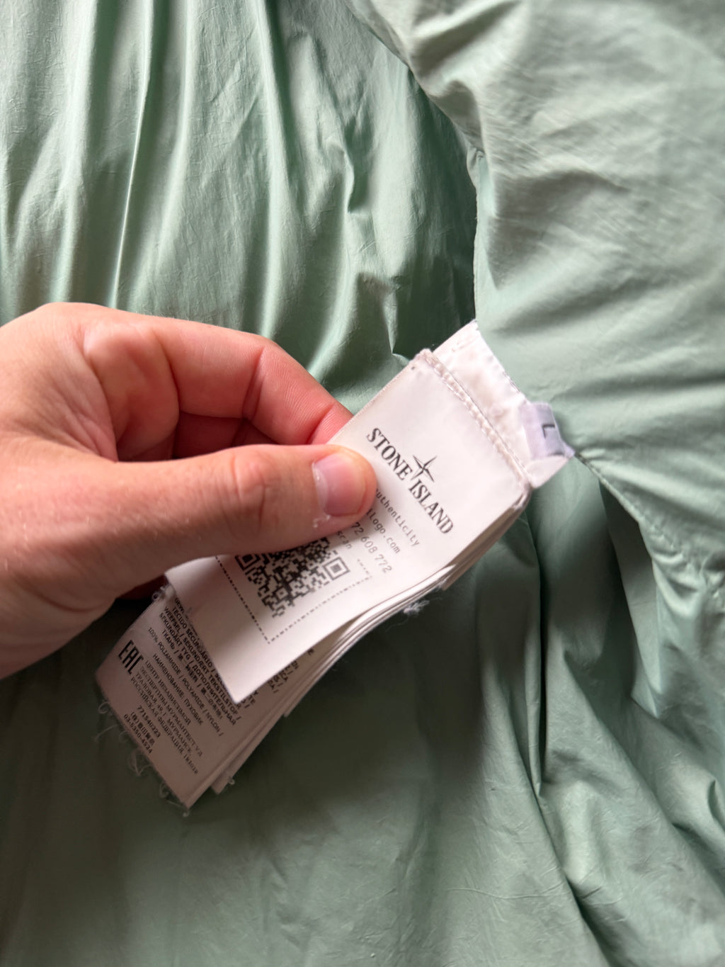 Stone Island Garment Dyed Down Jacket