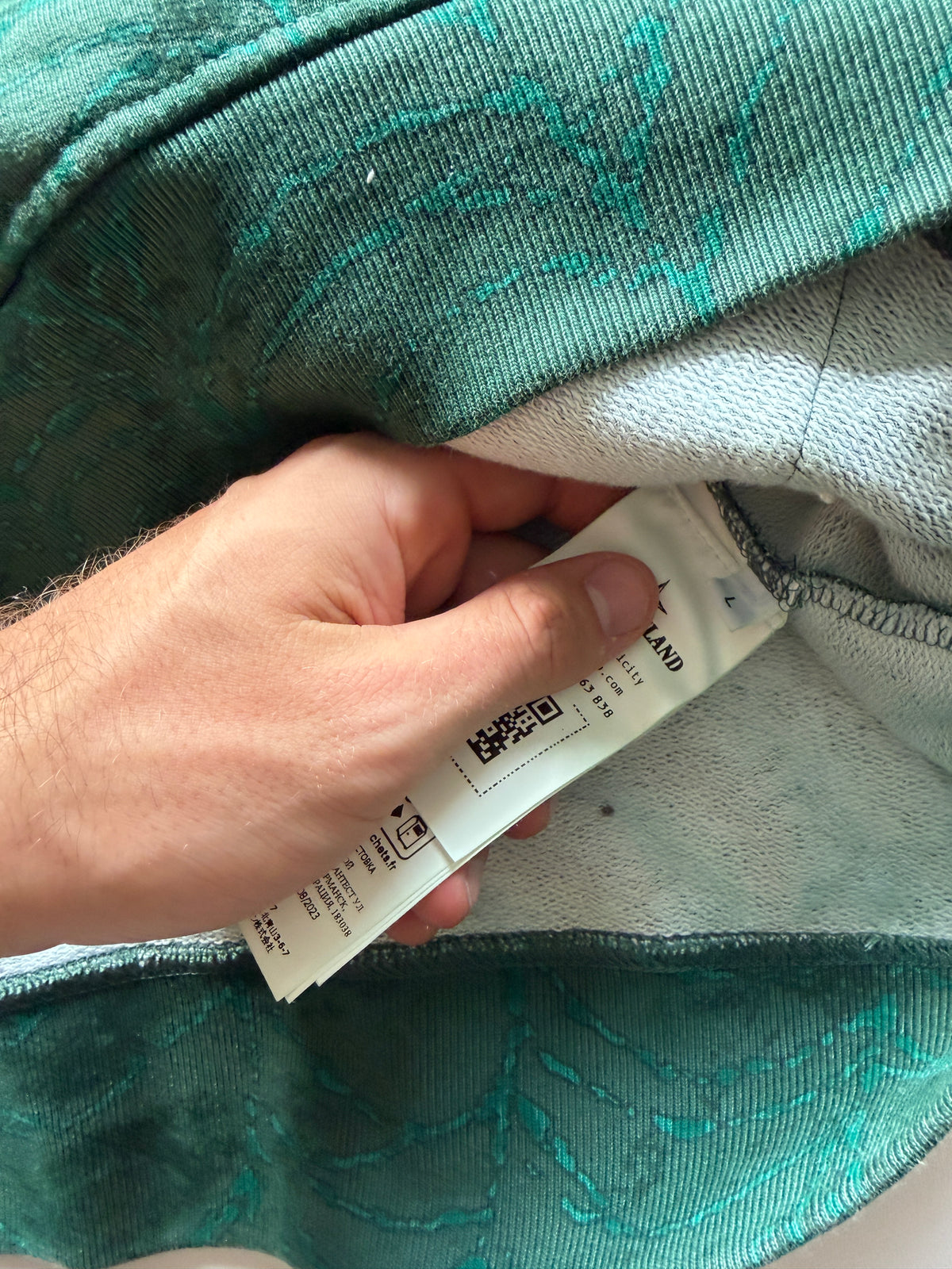 Stone Island X Supreme Hoodie Green