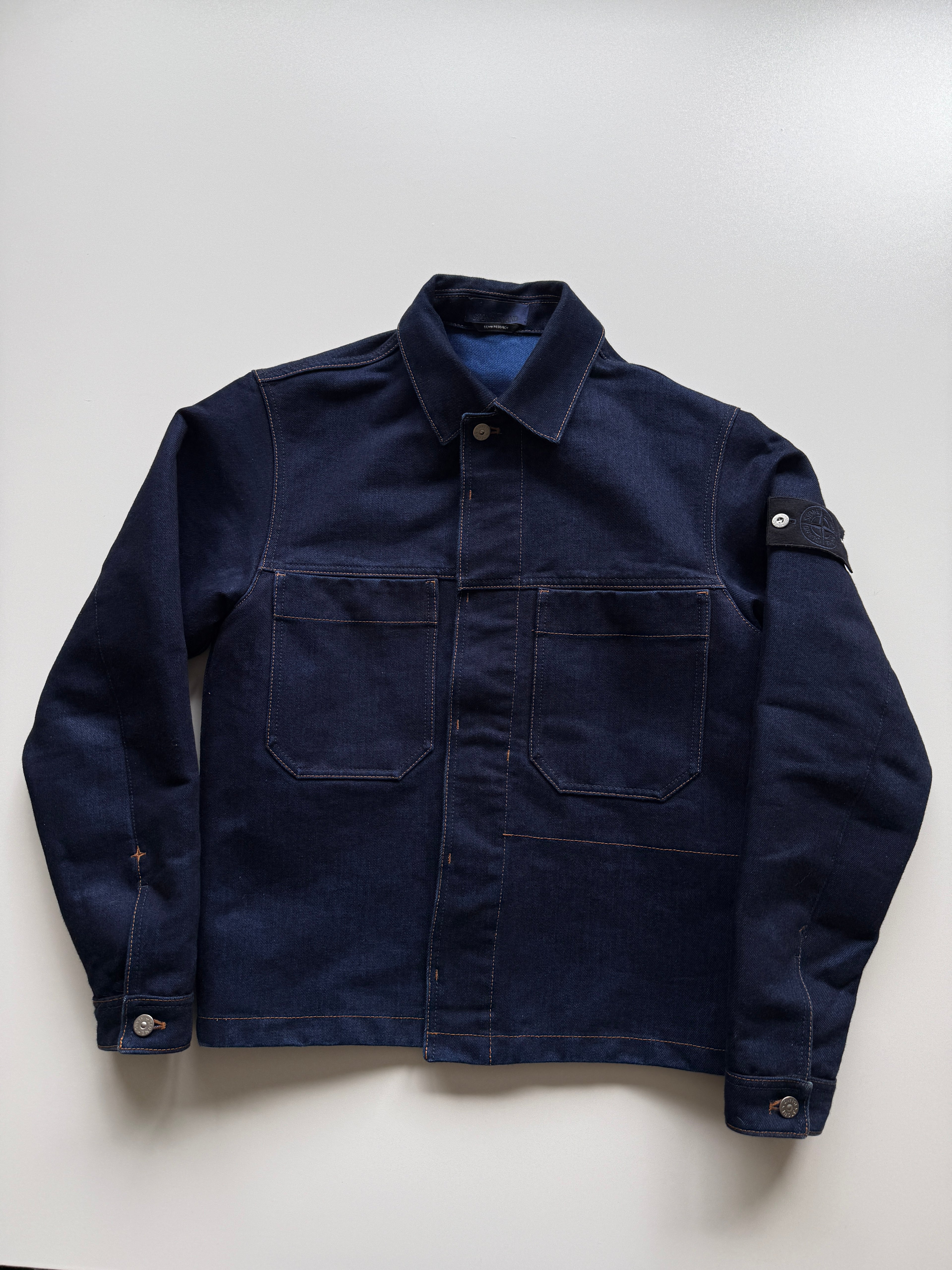 Stone Island Indigo Denim Jacket