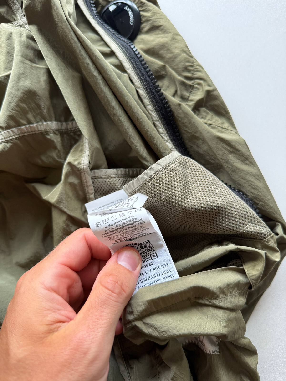 CP Company Chrome Garment Dyed Jacket