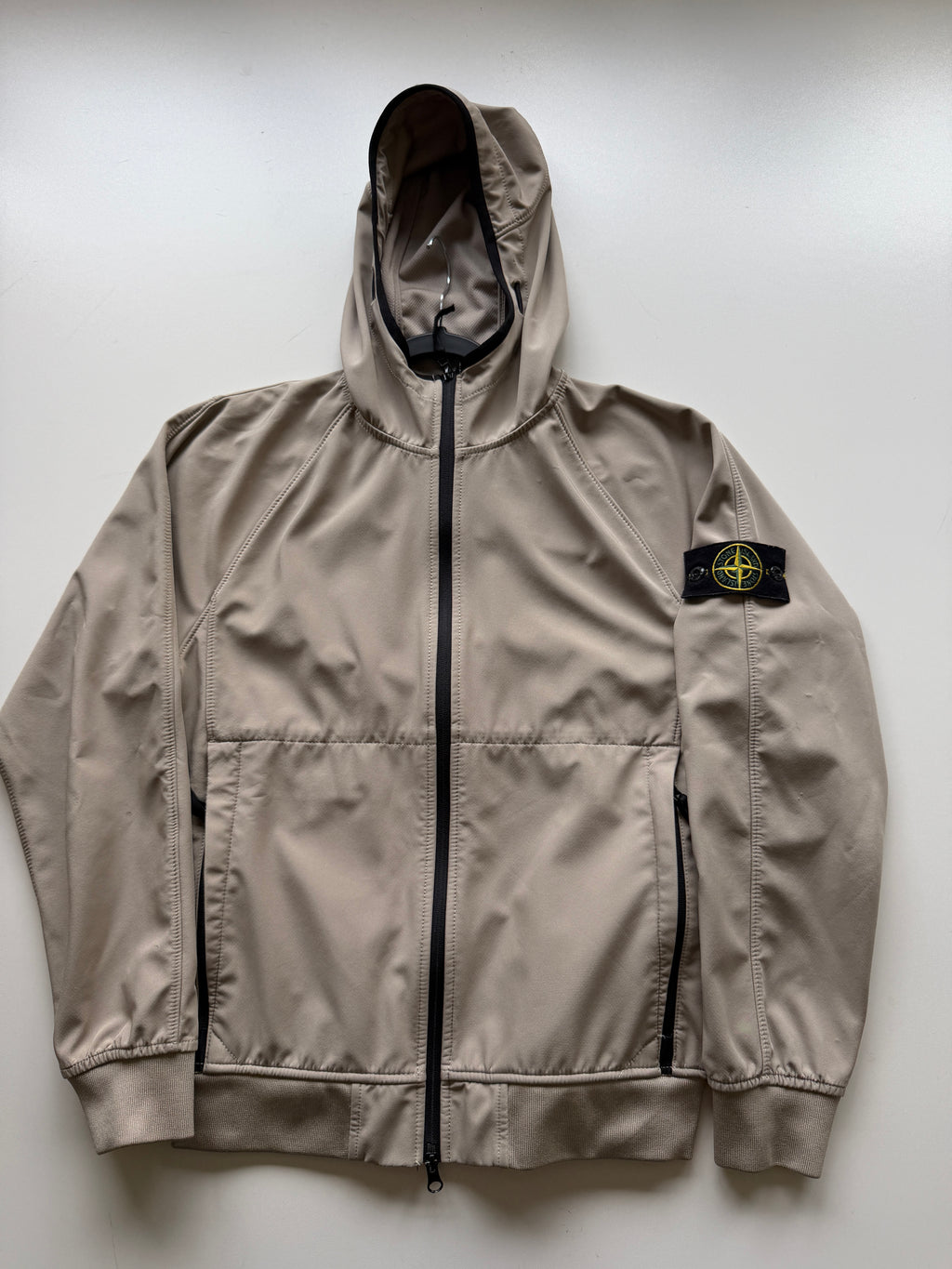 Stone Island Soft Shell Jacket Beige