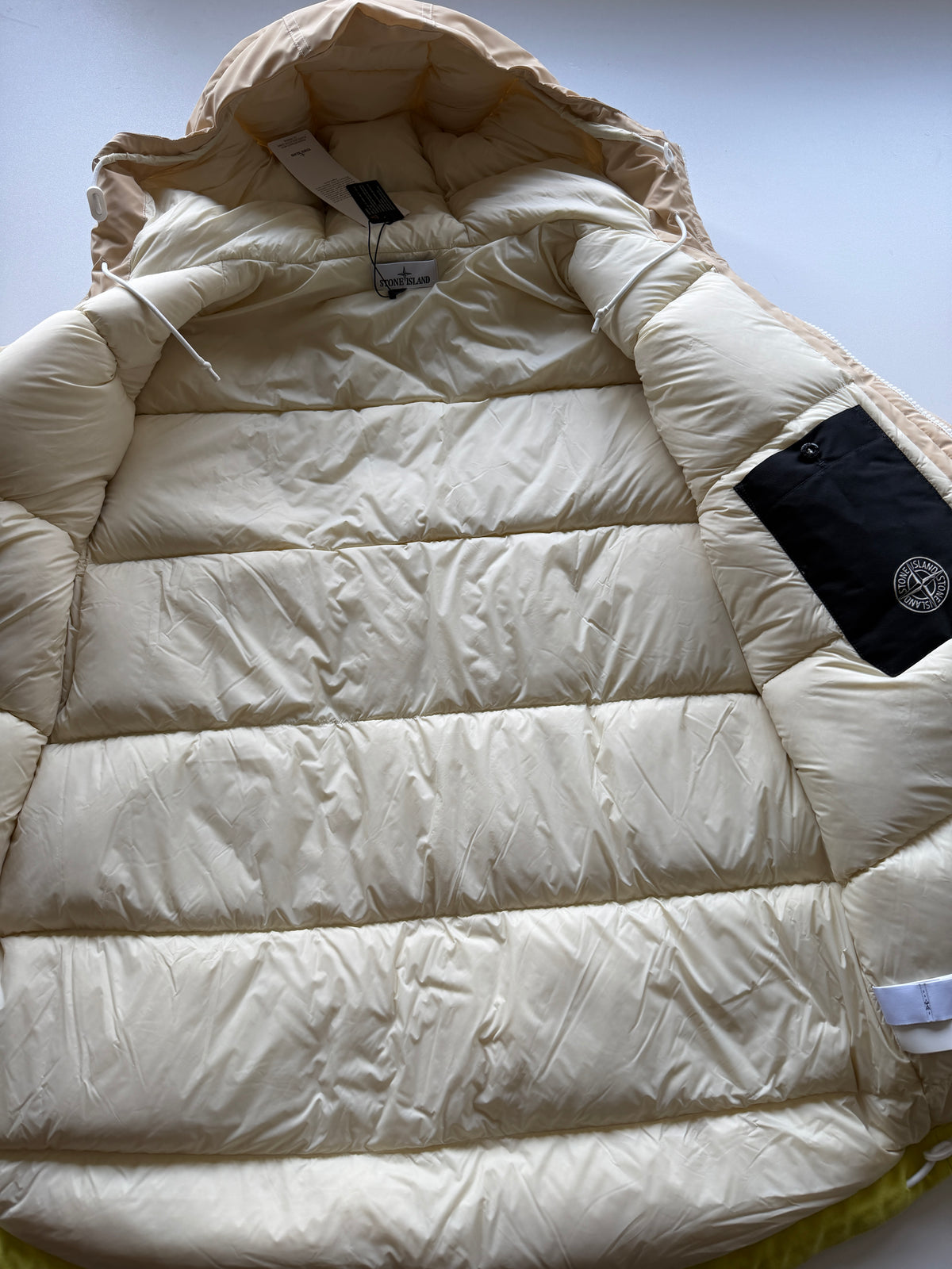 Stone Island Panno Resinato Reflective Down Marina Jacket