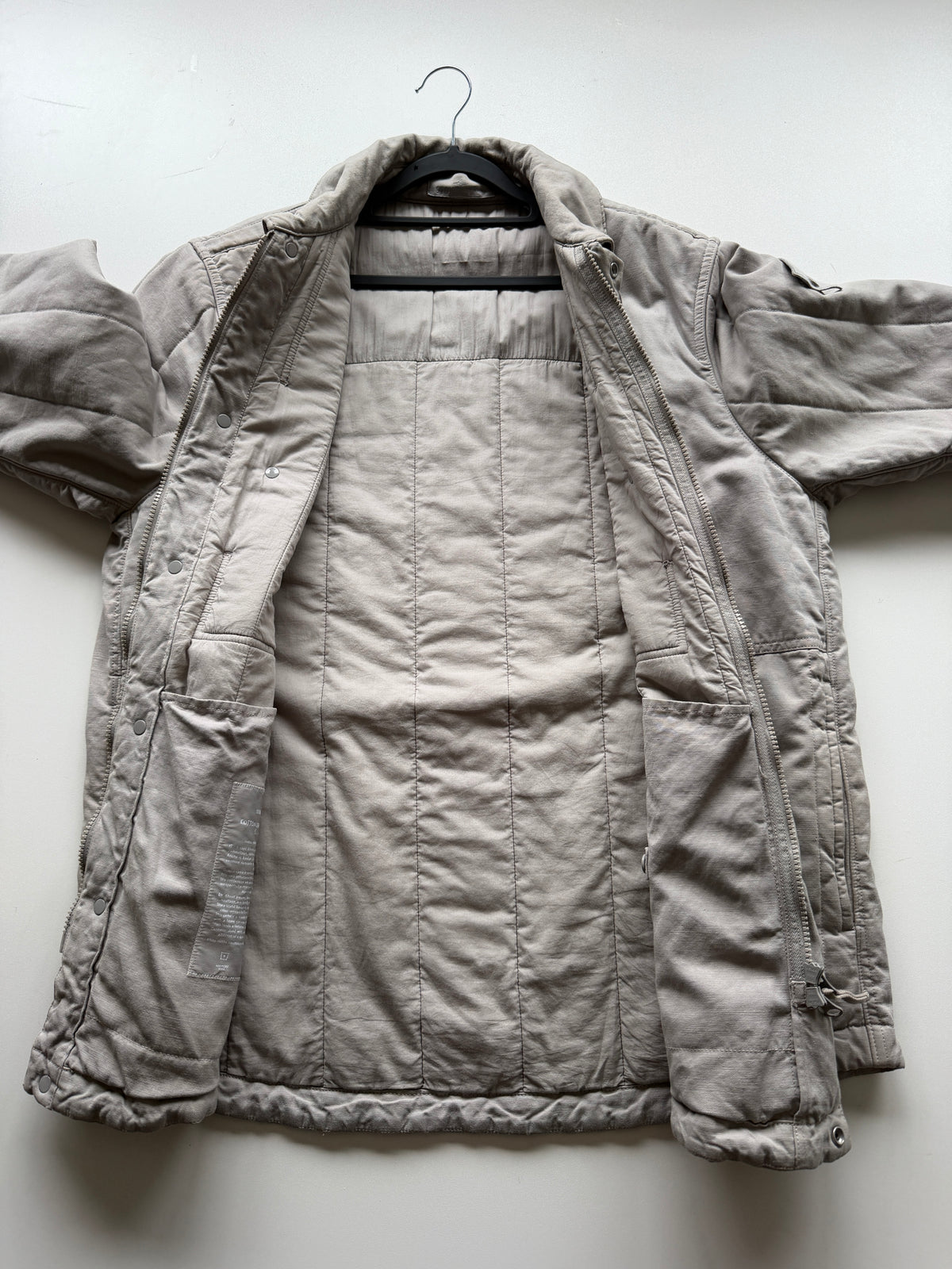 Stone Island Cotton Linen Quilted Ghost Jacket