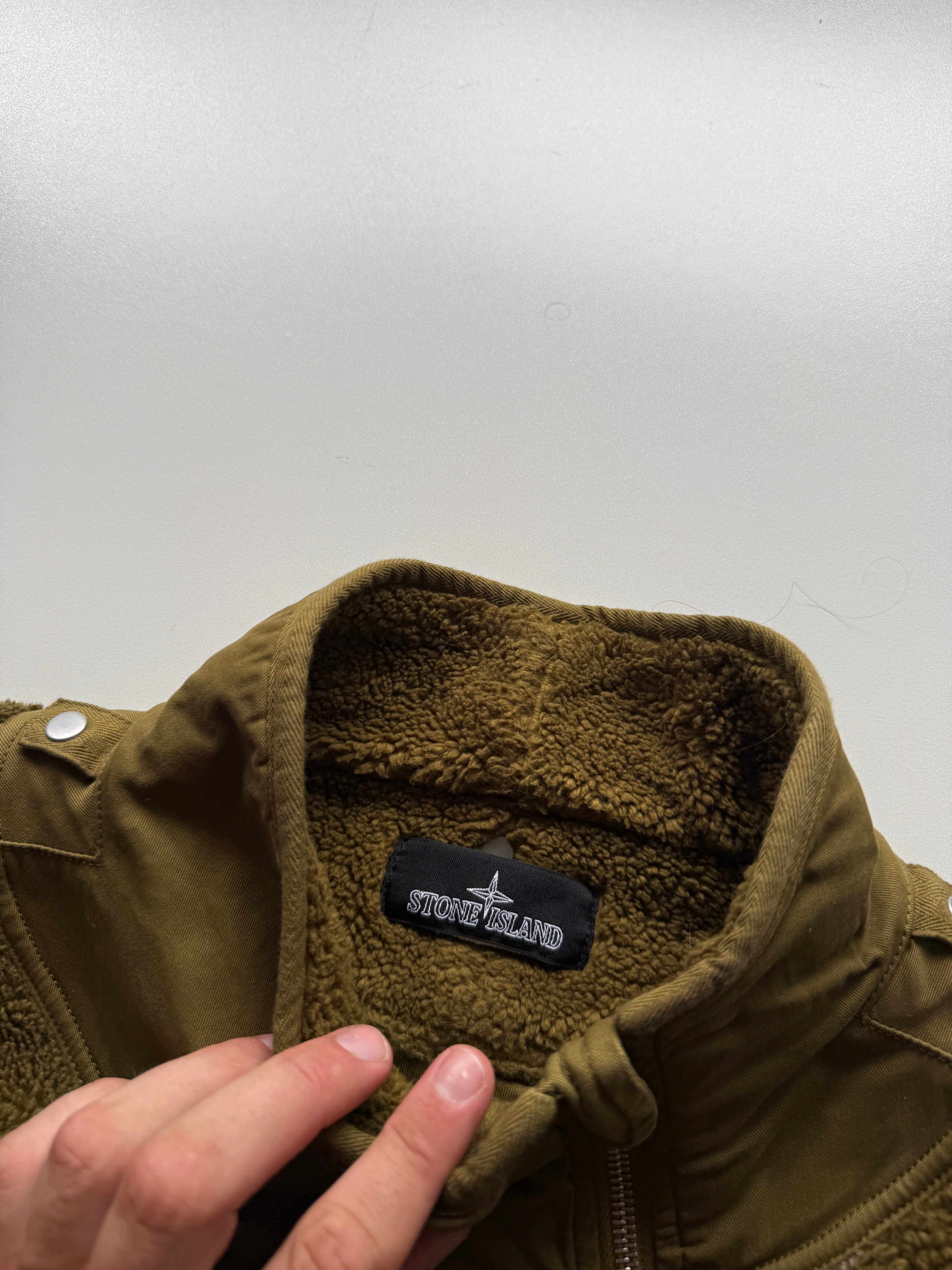 Stone Island Shadow Project Camo Fleece Sweater