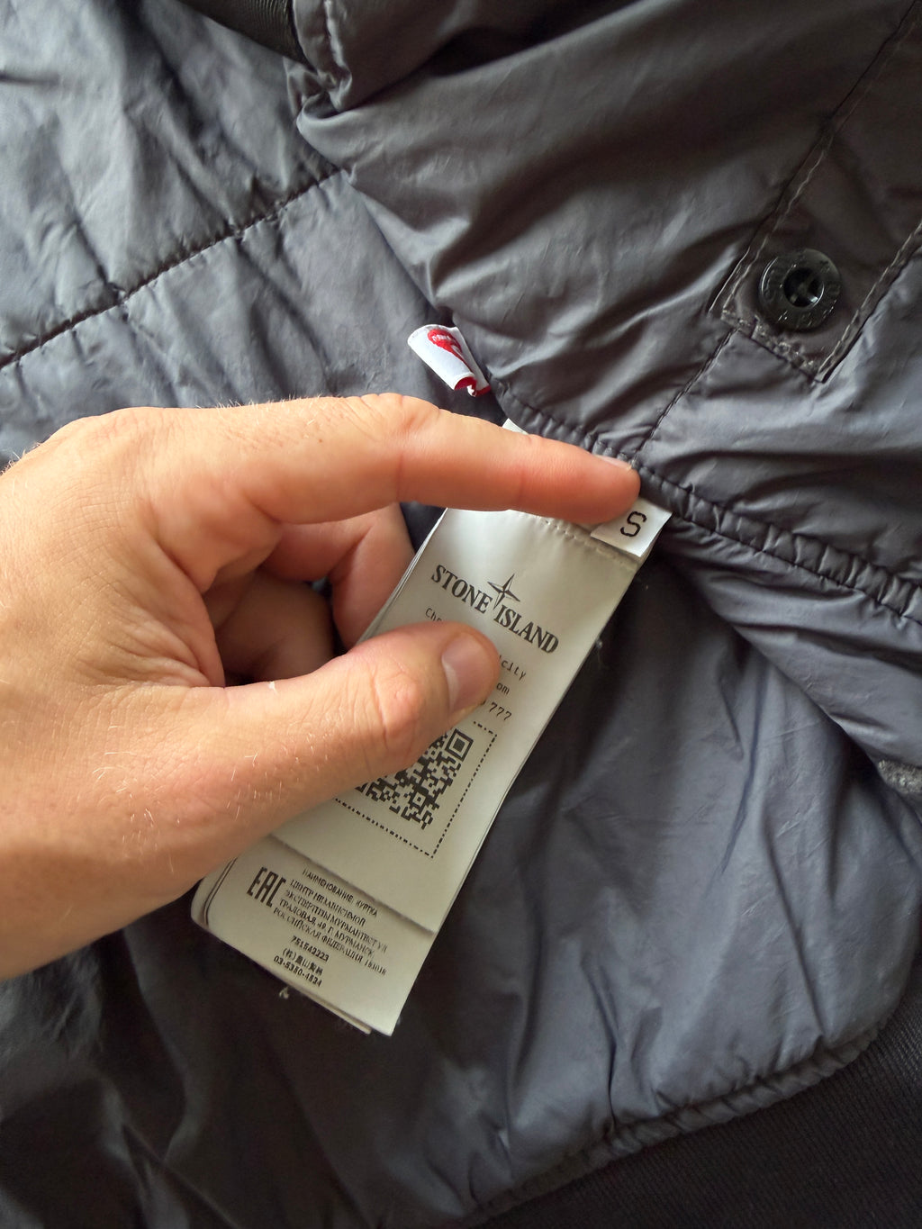 Stone island Garment Dyed Primaloft Jacket