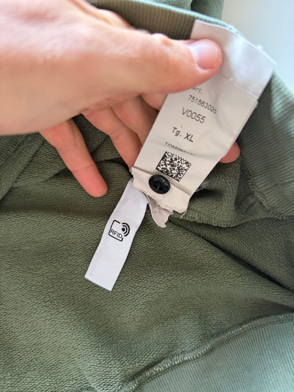 Stone Island Green Sweater