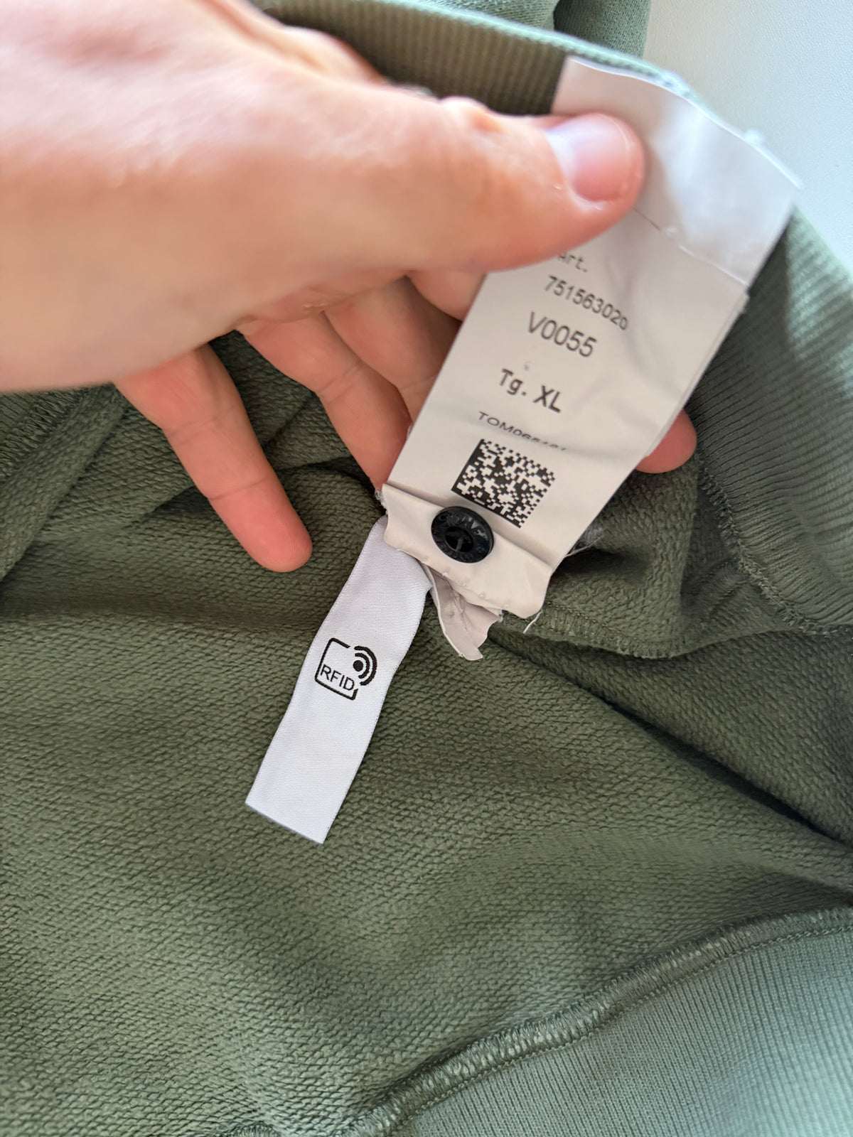 Stone Island Green Sweater