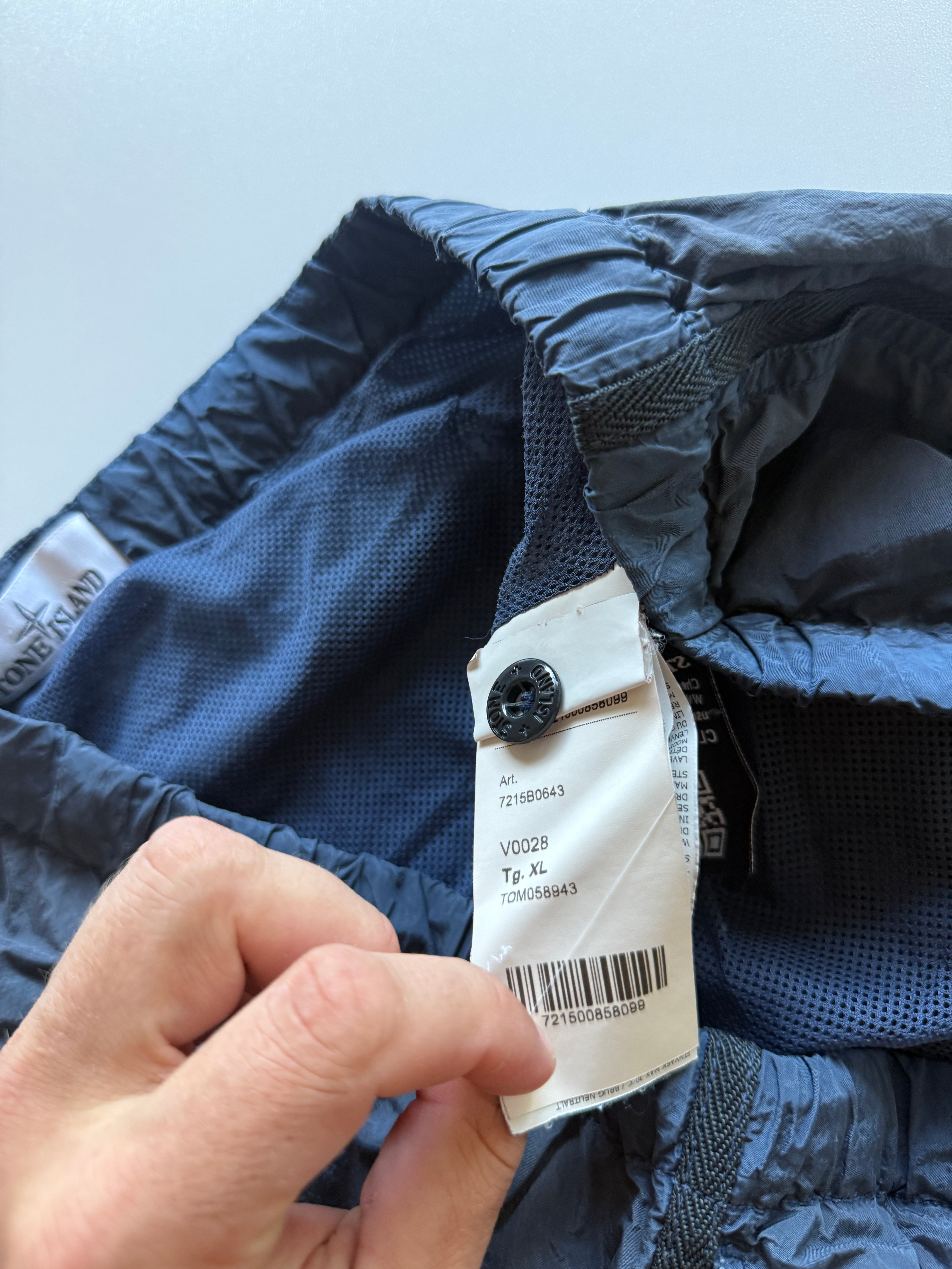 Stone Island Nylon Blue Swimshorts