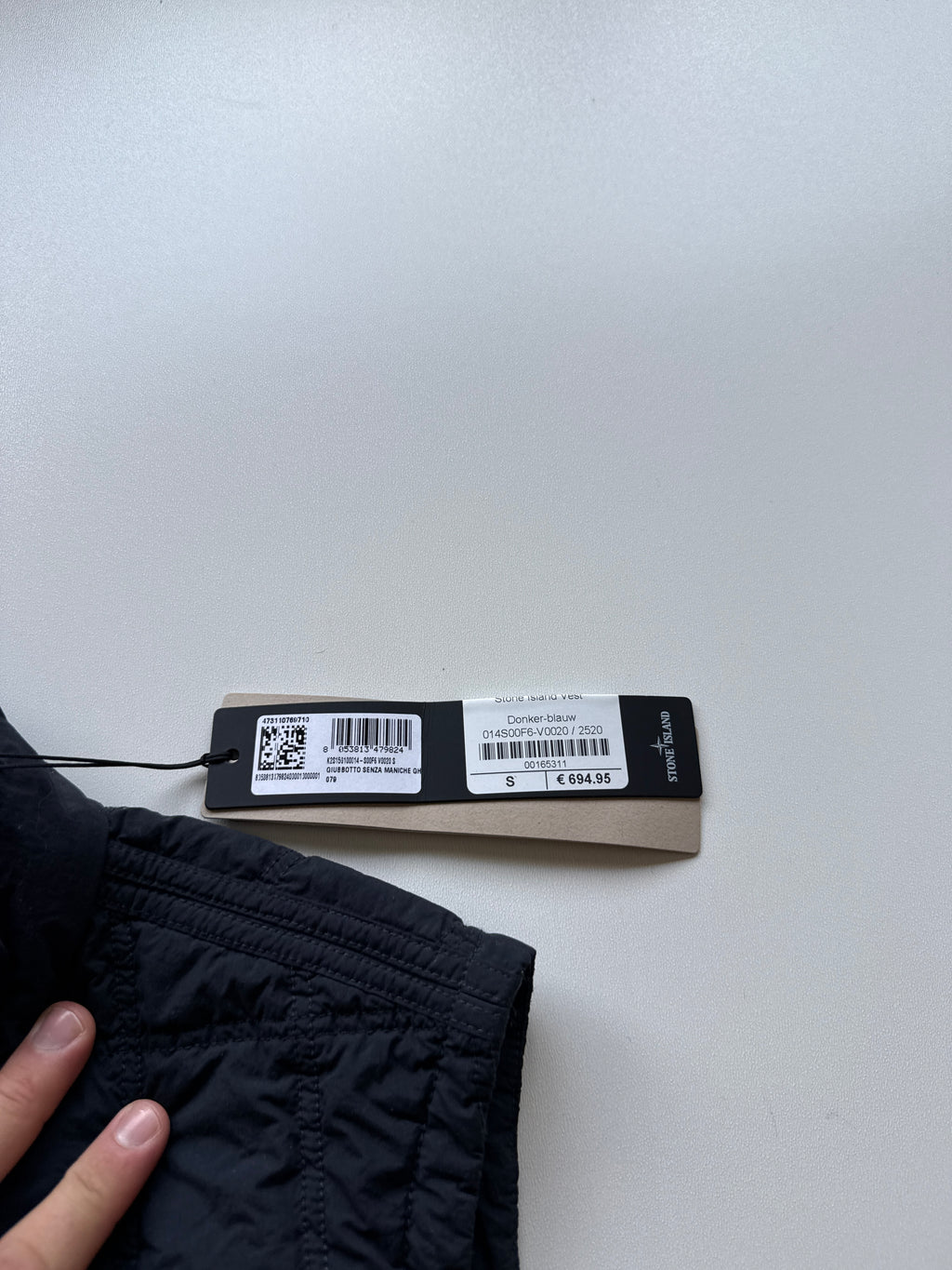 Stone Island Nylon Ghost Piece Bodywarmer