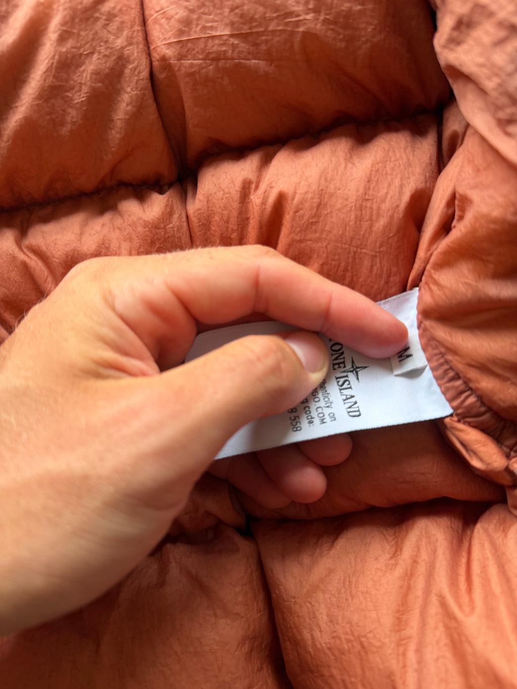 Stone Island Garment Dyed Down Parka Jacket