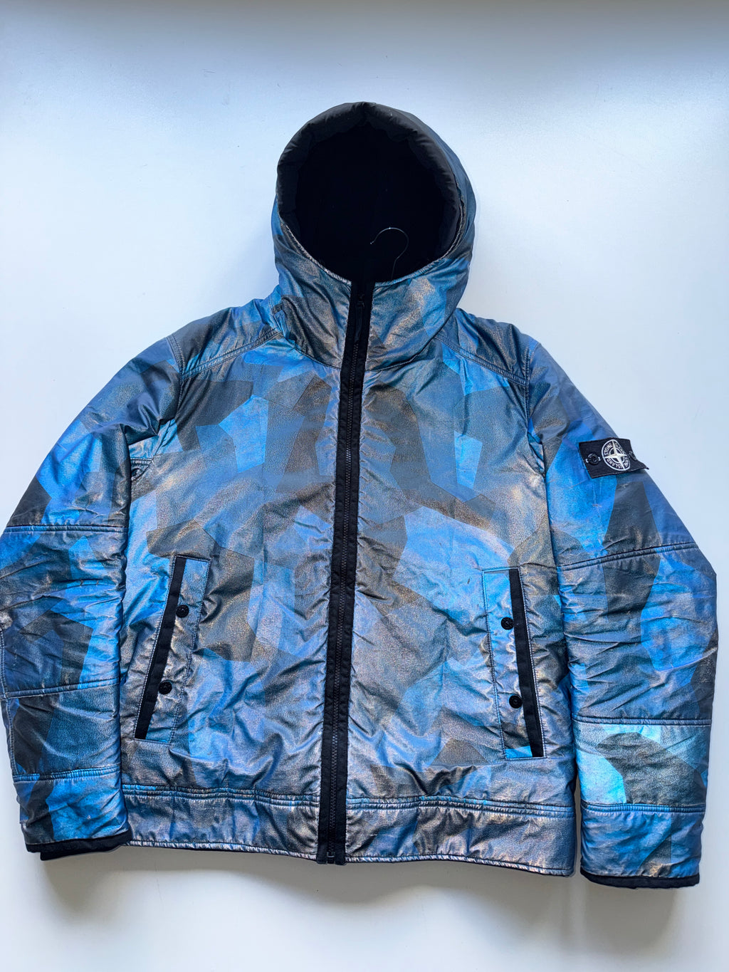 Stone Island Reflective Camouflage Jacket