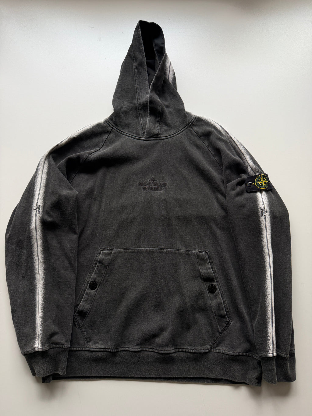 Stone Island X Supreme Hoodie