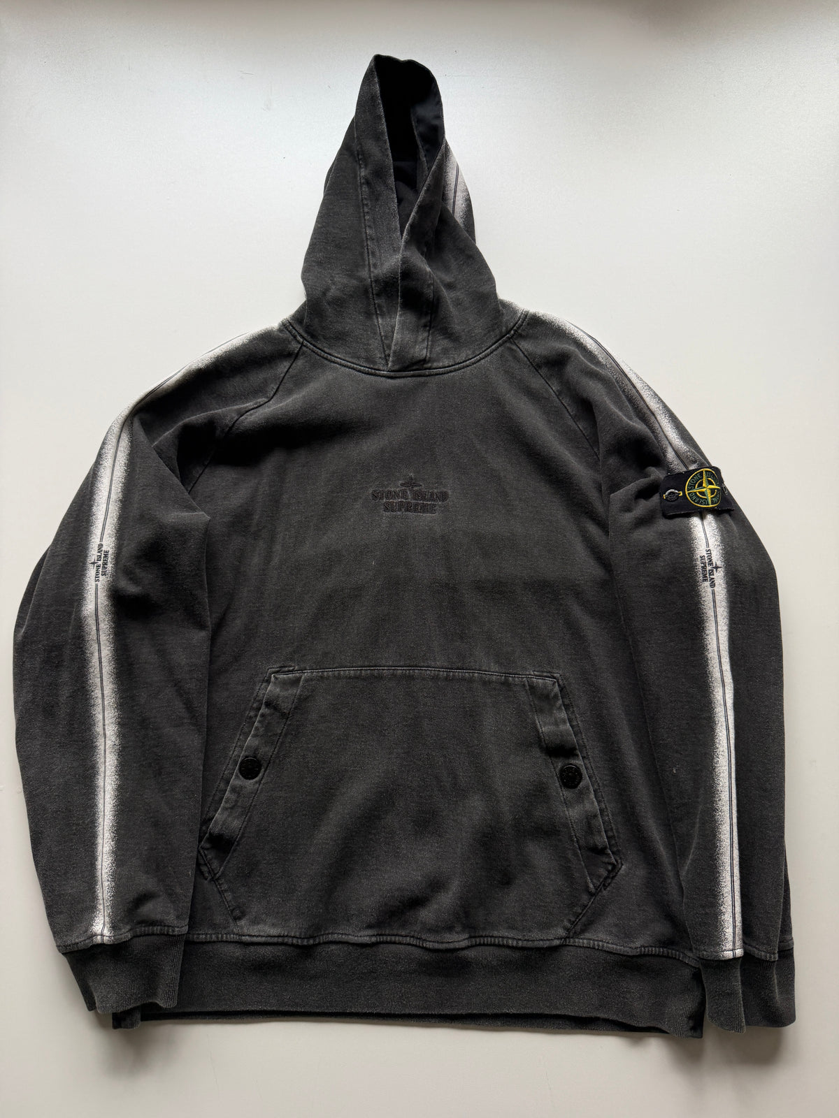 Stone Island X Supreme Hoodie