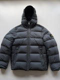 Stone Island Seamless Nylon Down Jacket Grey
