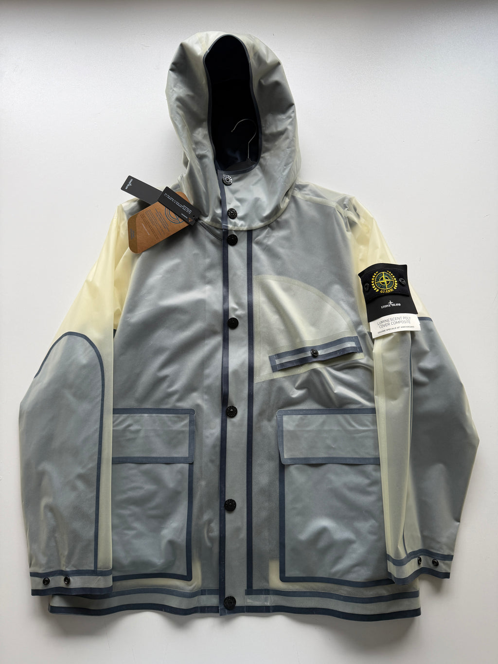 Stone Island 40th Anniversary Luminescent Poly Cover Jacket