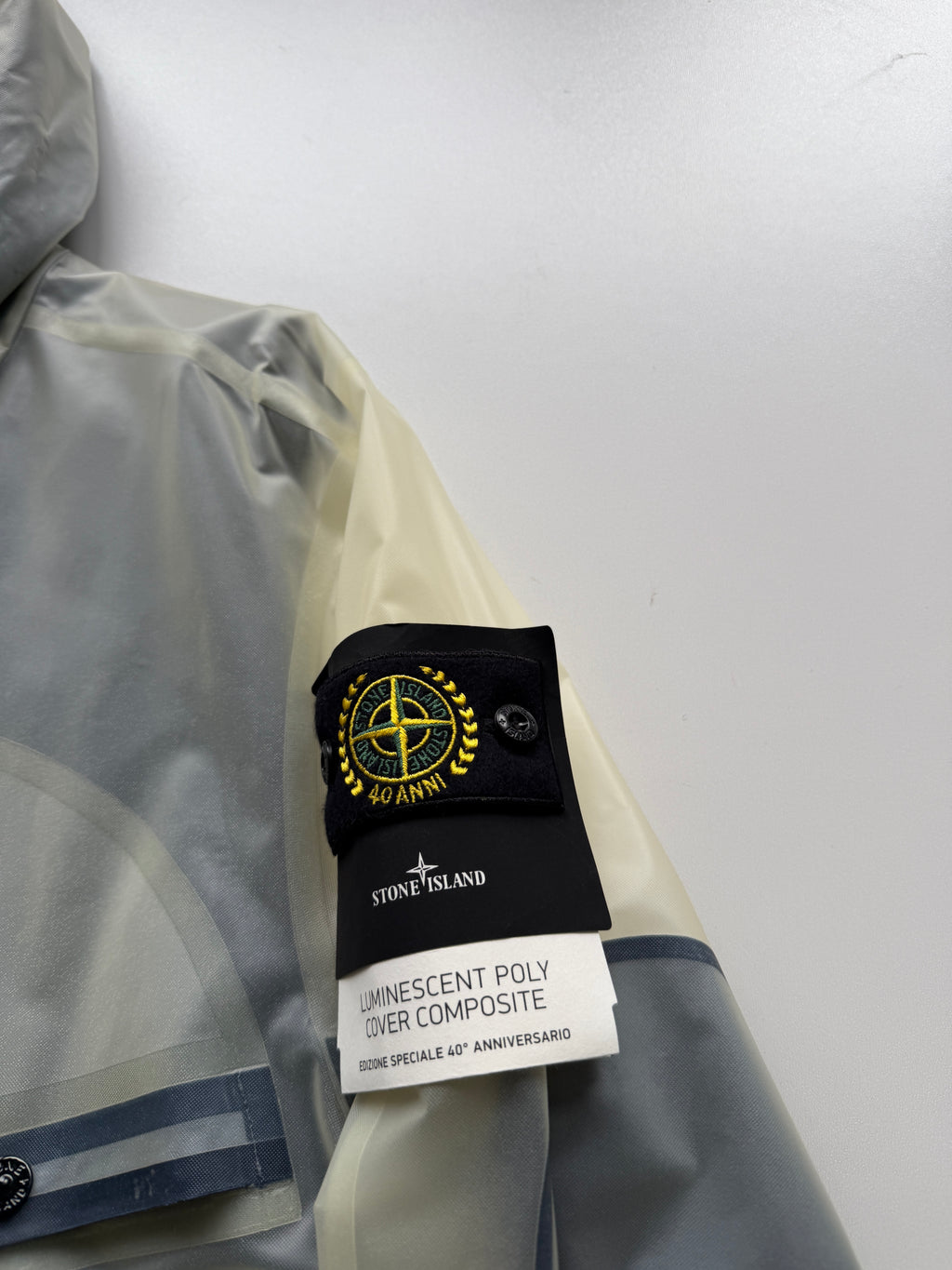 Stone Island 40th Anniversary Luminescent Poly Cover Jacket
