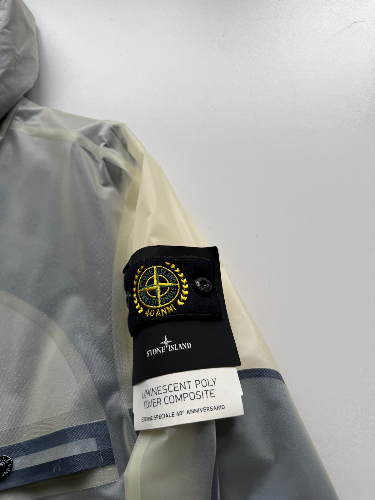 Stone Island 40th Anniversary Luminescent Poly Cover Jacket