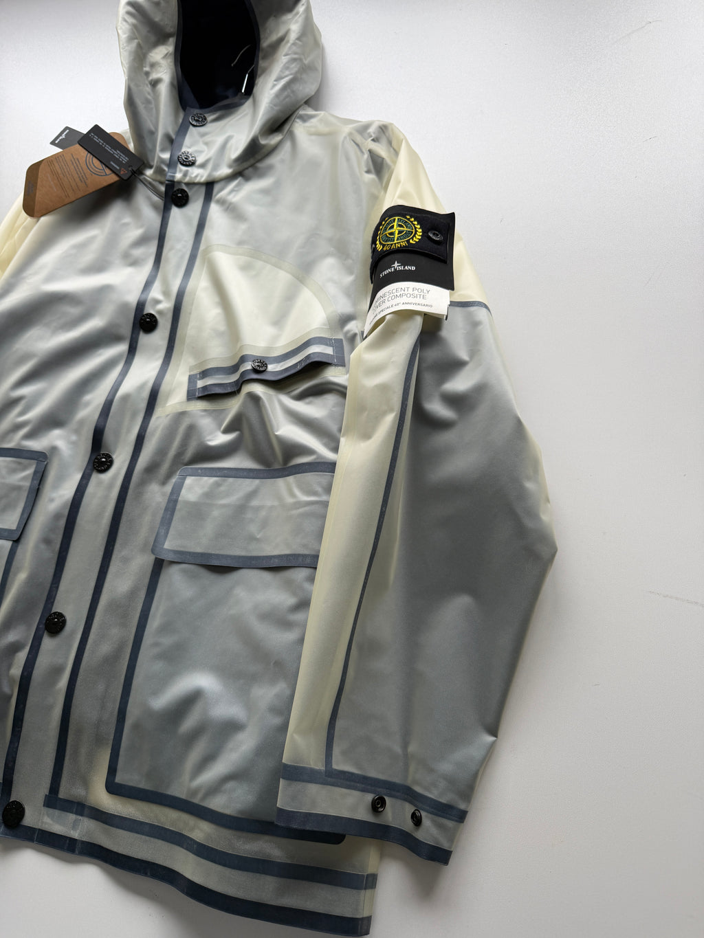 Stone Island 40th Anniversary Luminescent Poly Cover Jacket