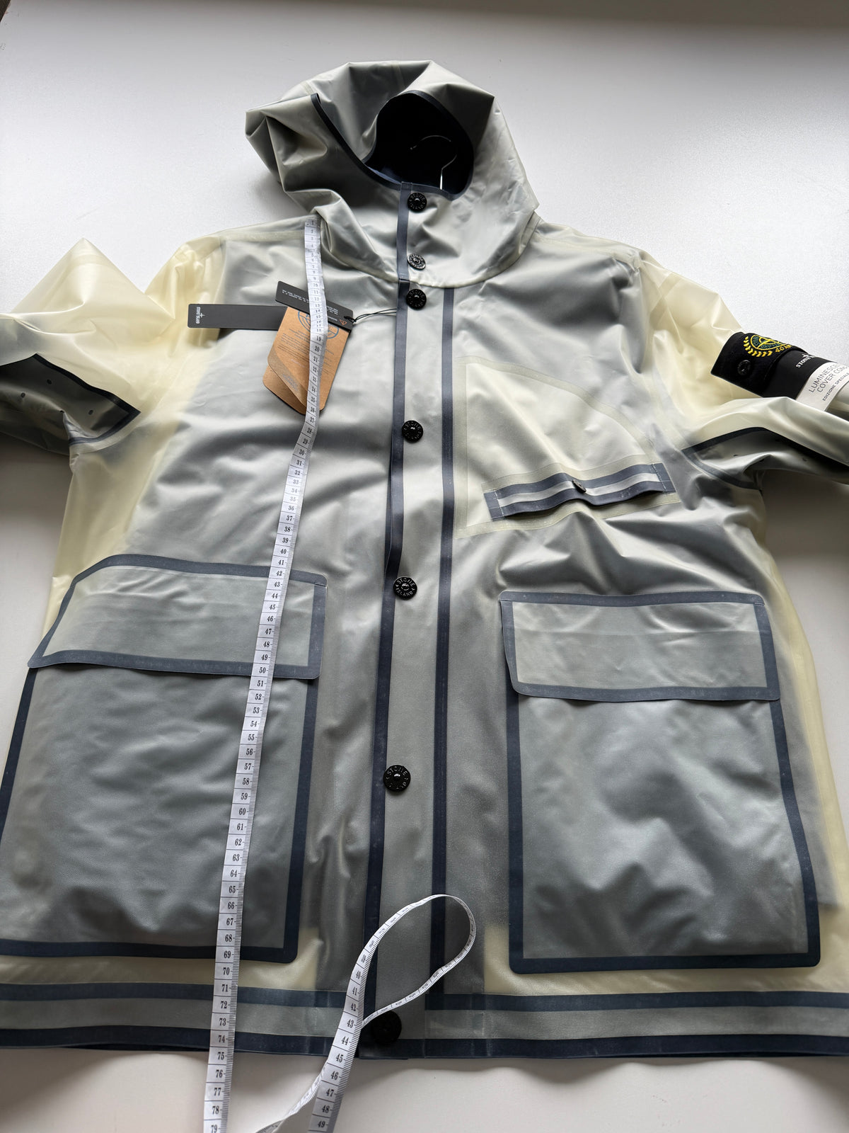 Stone Island 40th Anniversary Luminescent Poly Cover Jacket
