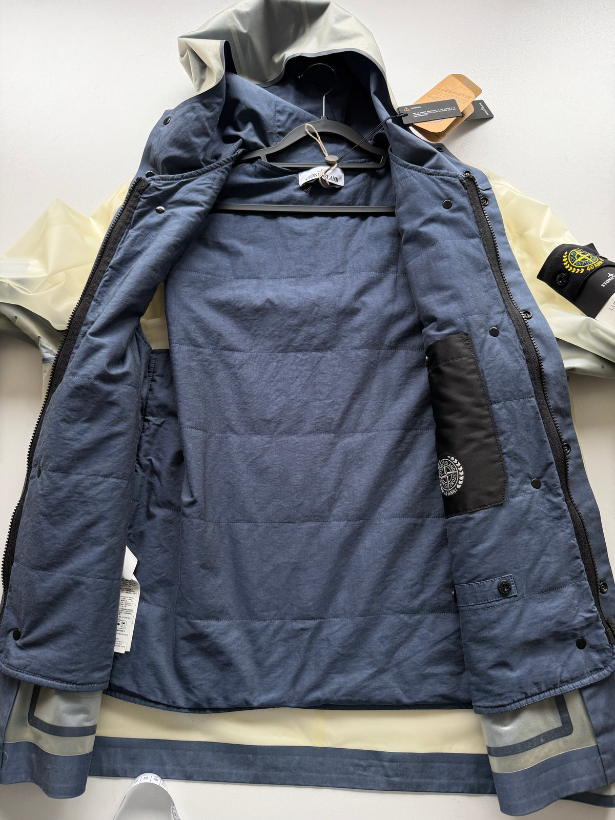 Stone Island 40th Anniversary Luminescent Poly Cover Jacket