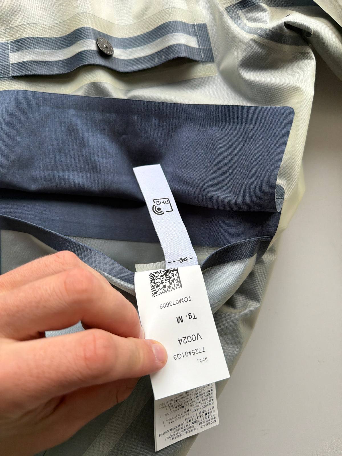 Stone Island 40th Anniversary Luminescent Poly Cover Jacket
