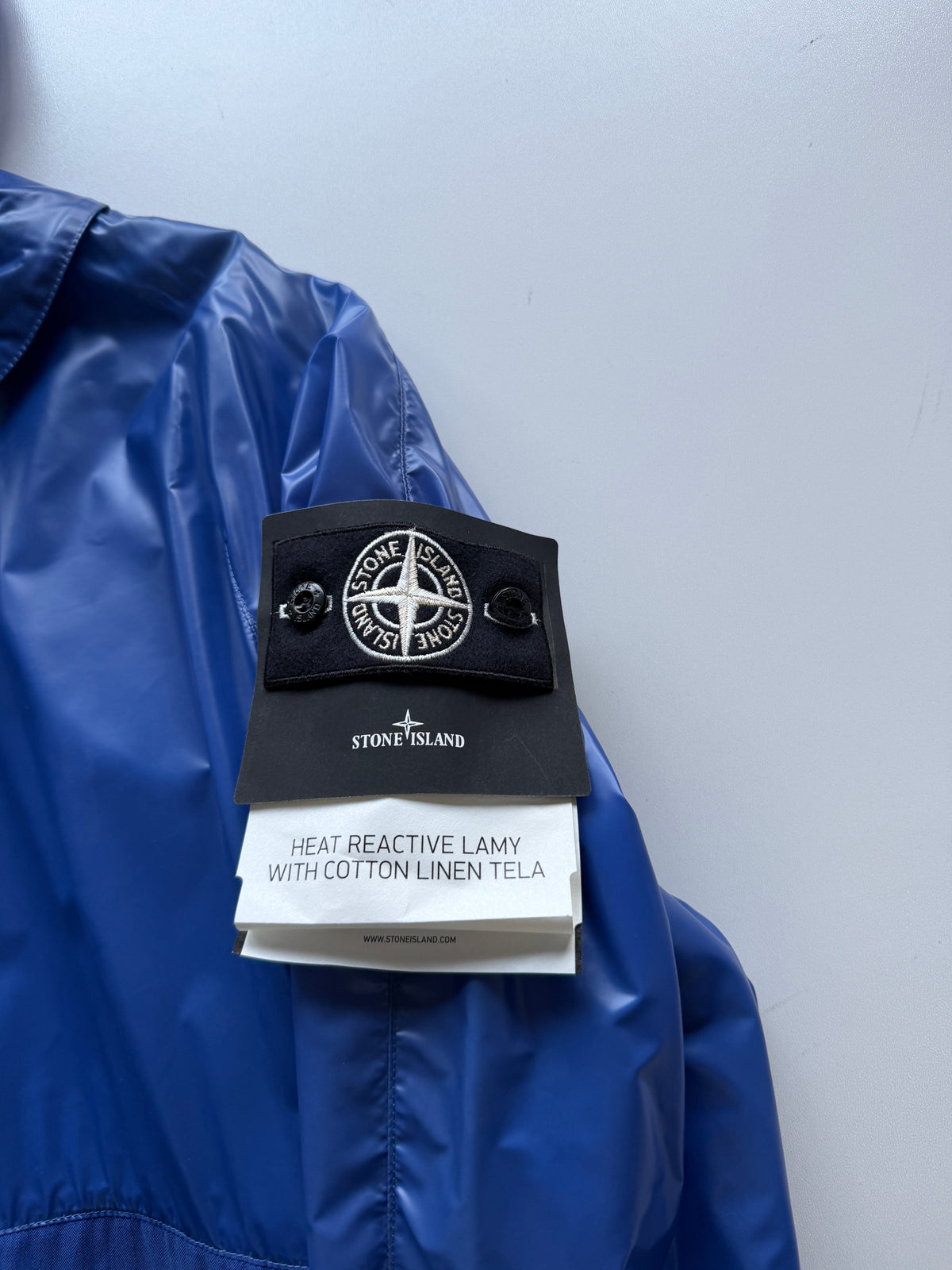 Stone Island Heat Reactive Jacket Blue