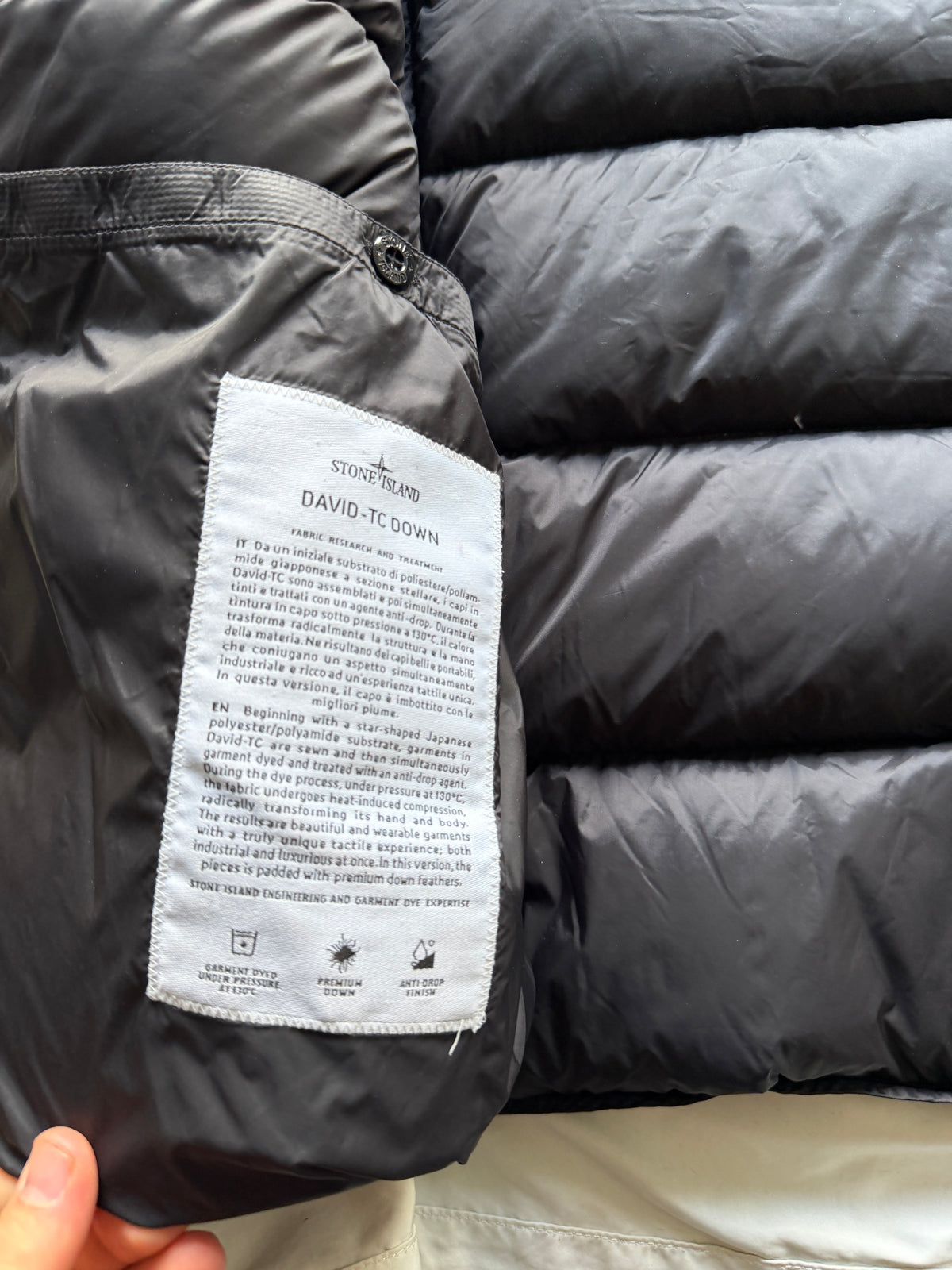 Stone Island David TC Down Jacket