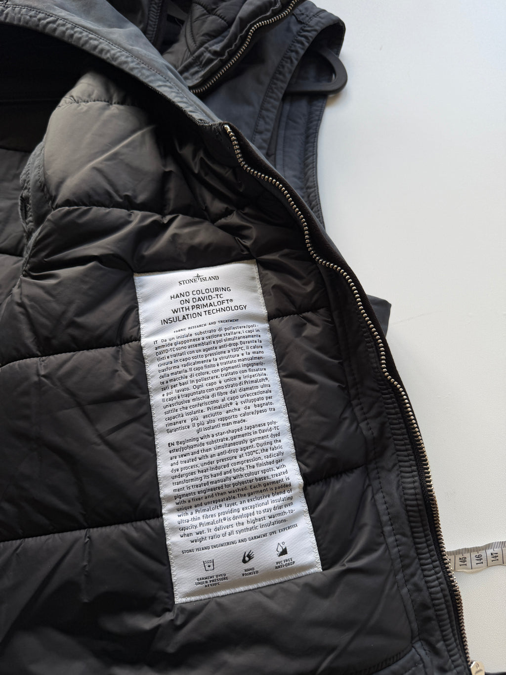 Stone Island Hand Colouring David TC Primaloft Gilet