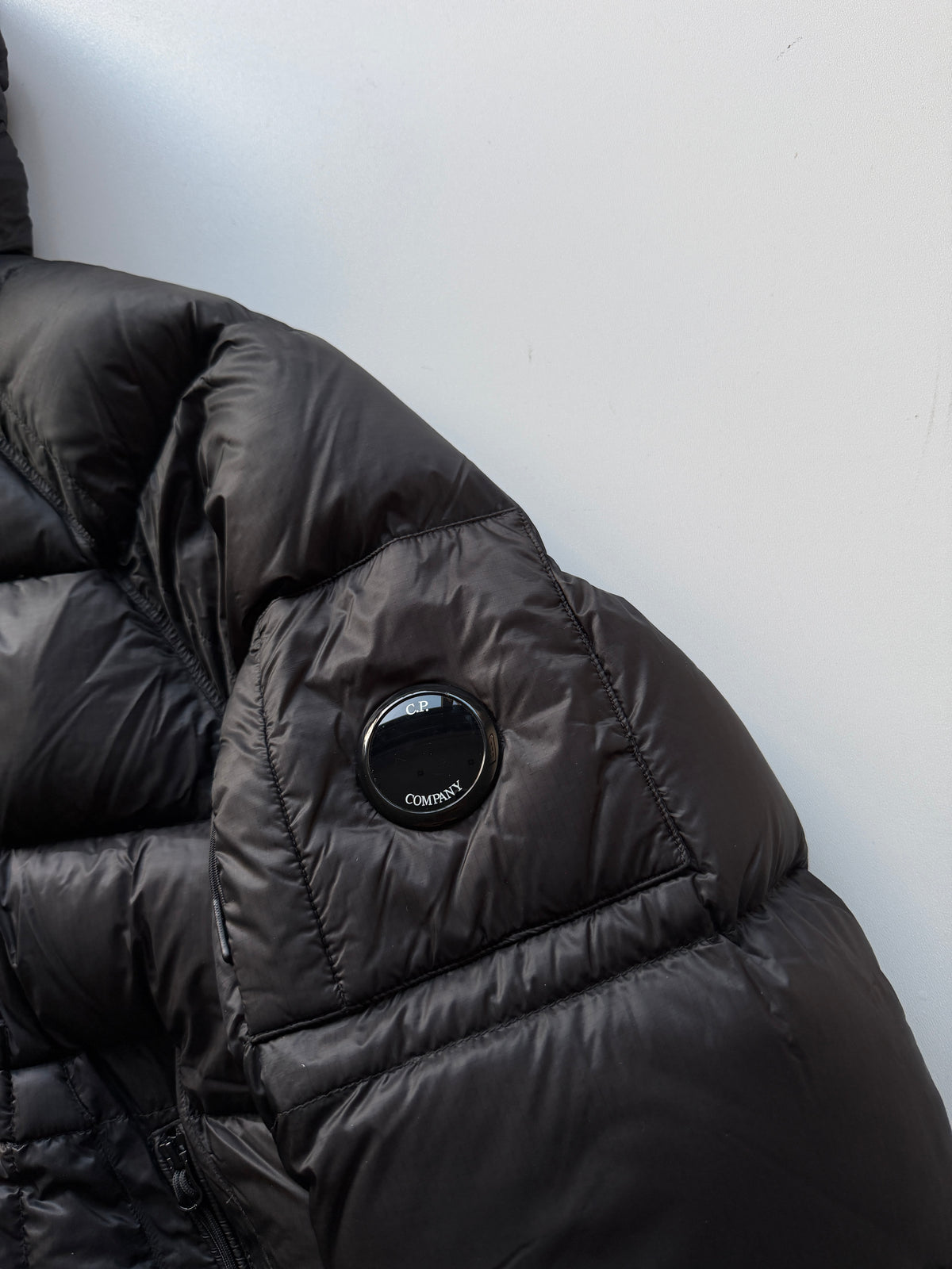 CP Company DD Shell Down Jacket Black