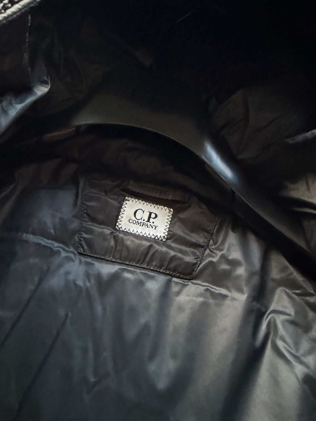 CP Company DD Shell Down Jacket Black