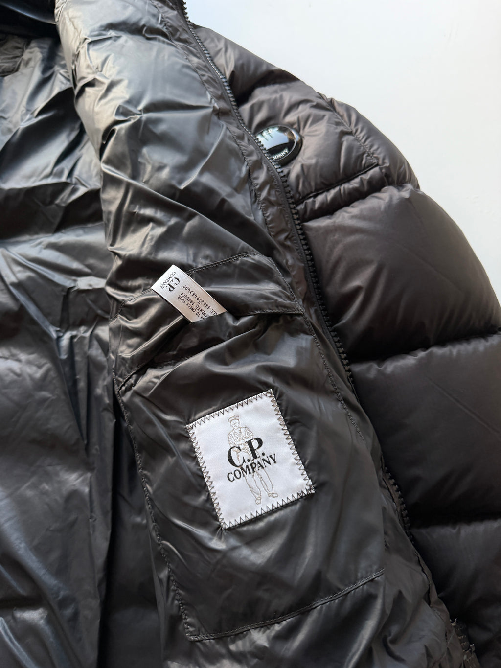 CP Company DD Shell Down Jacket Black
