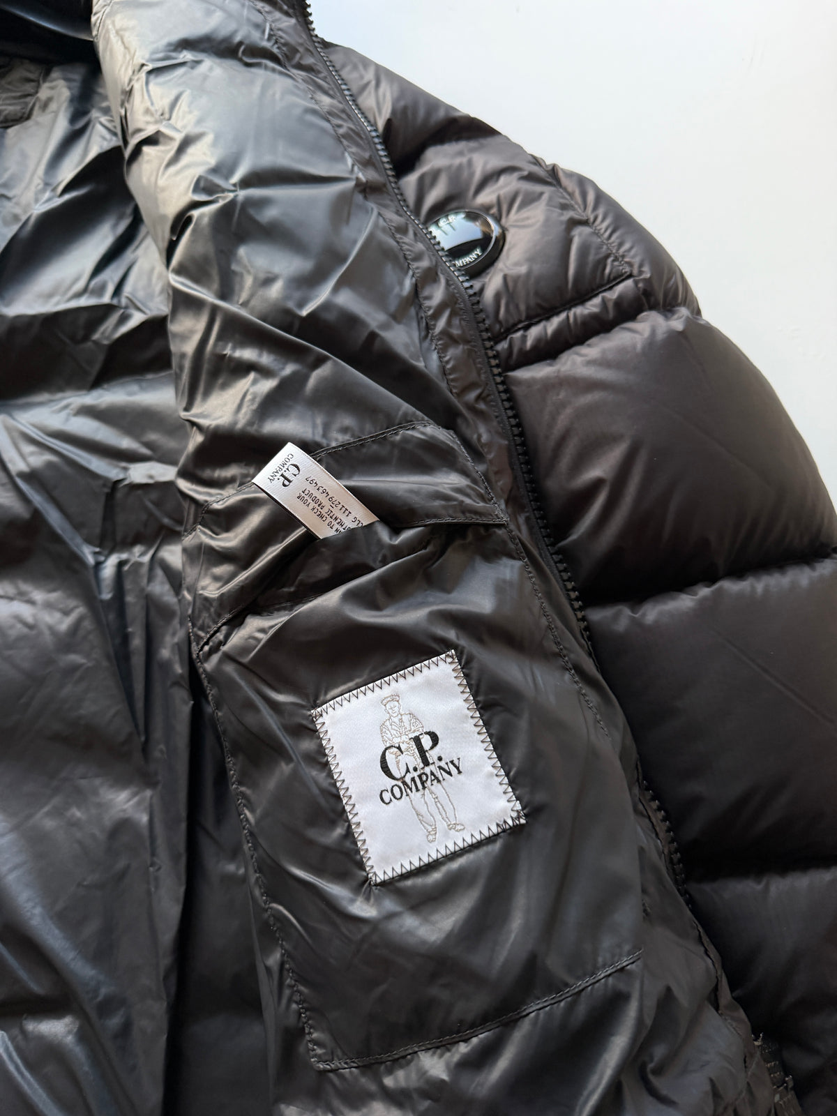 CP Company DD Shell Down Jacket Black