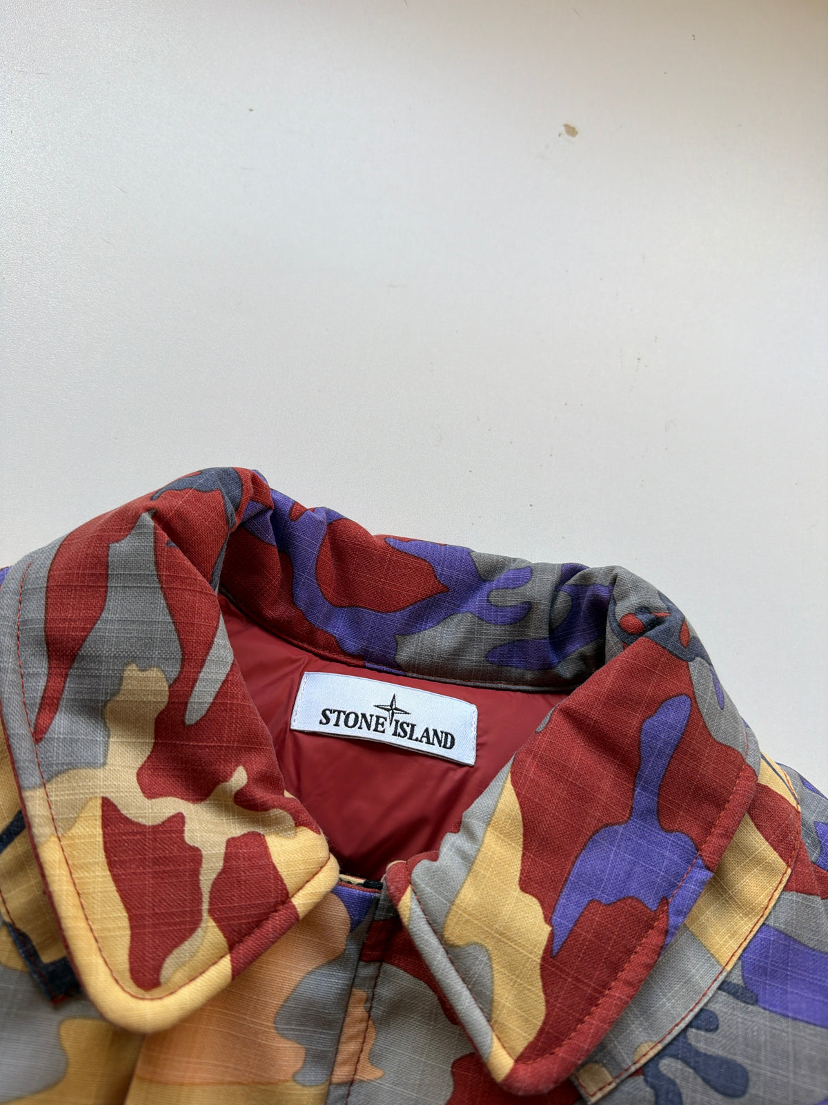 Stone Island Heritage Camo Ripstop Nylon Down Jacket