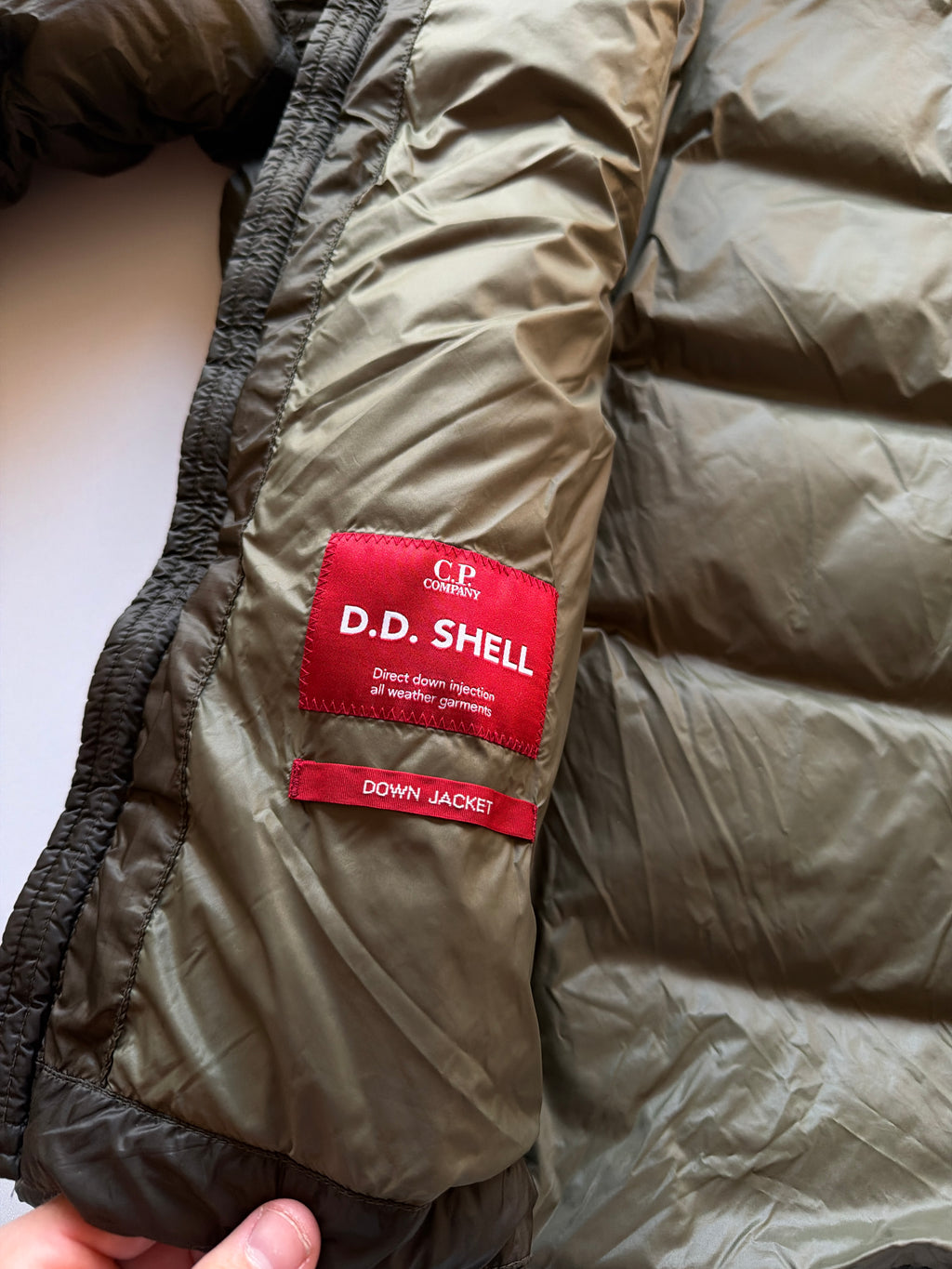 CP Company DD Shell Down Jacket