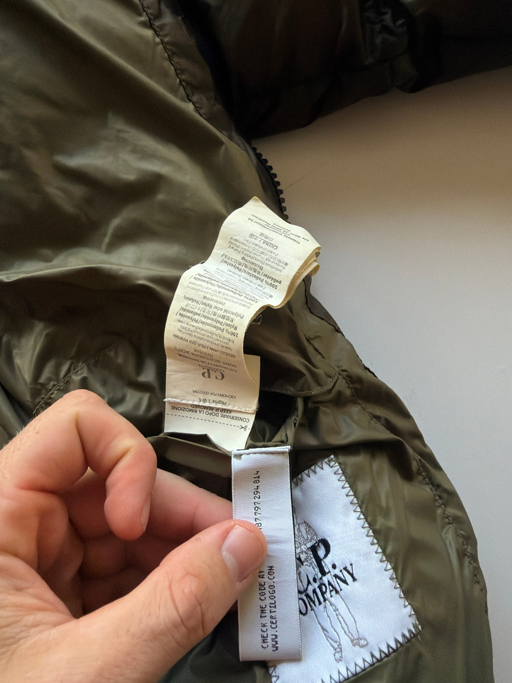 CP Company DD Shell Down Jacket