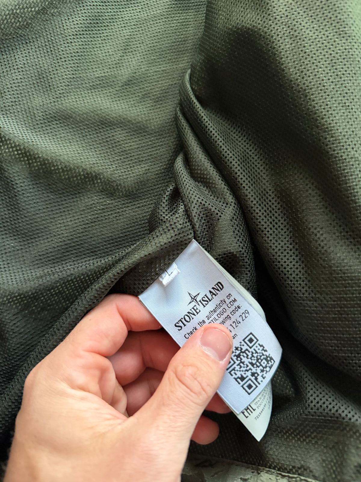 Stone Island Nylon Metal Ripstop Jacket