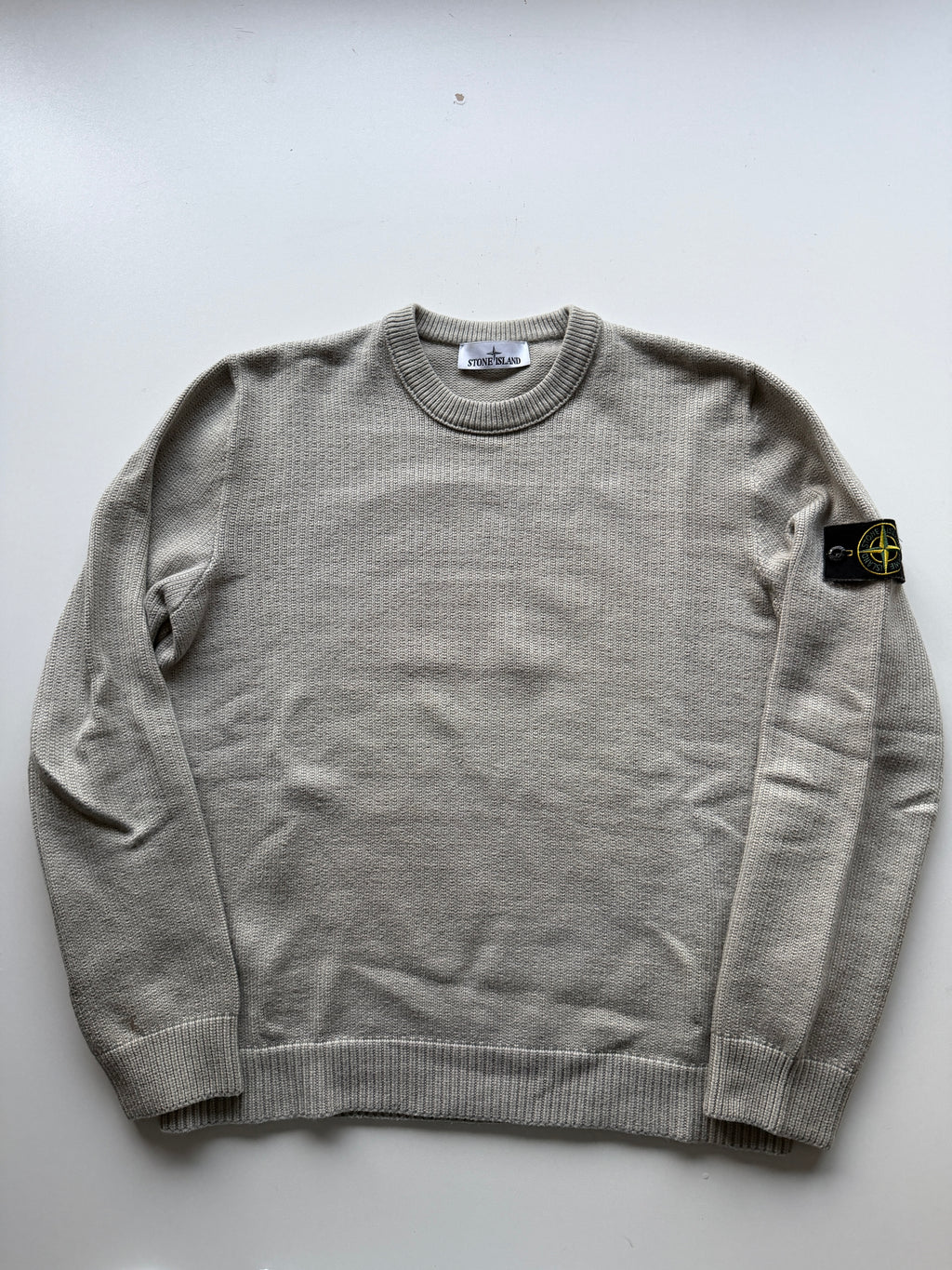 Stone Island Knit Sweater Pearl Grey