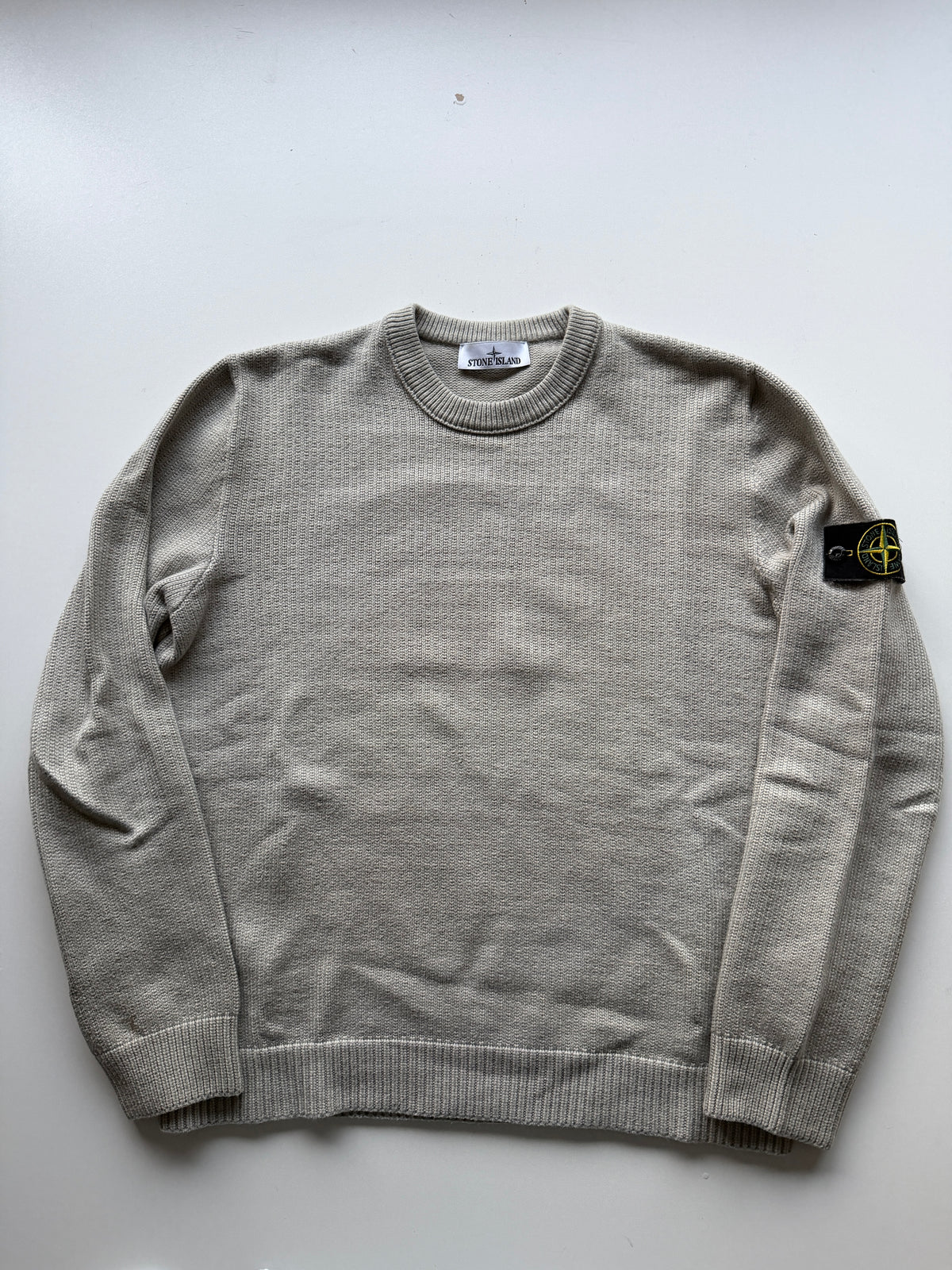Stone Island Knit Sweater Pearl Grey