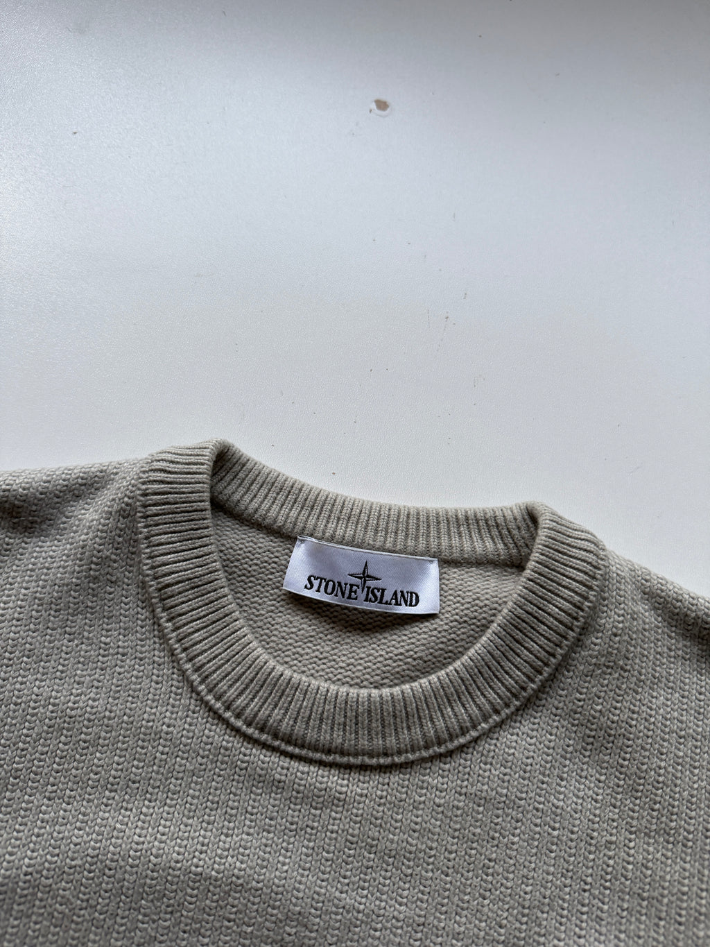 Stone Island Knit Sweater Pearl Grey