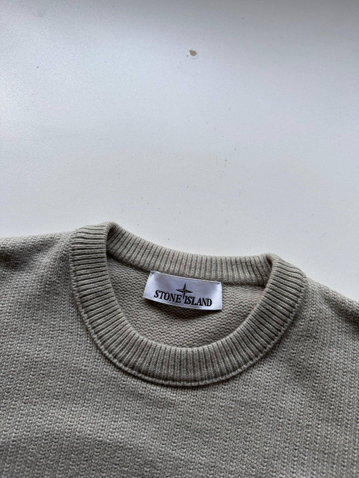 Stone Island Knit Sweater Pearl Grey
