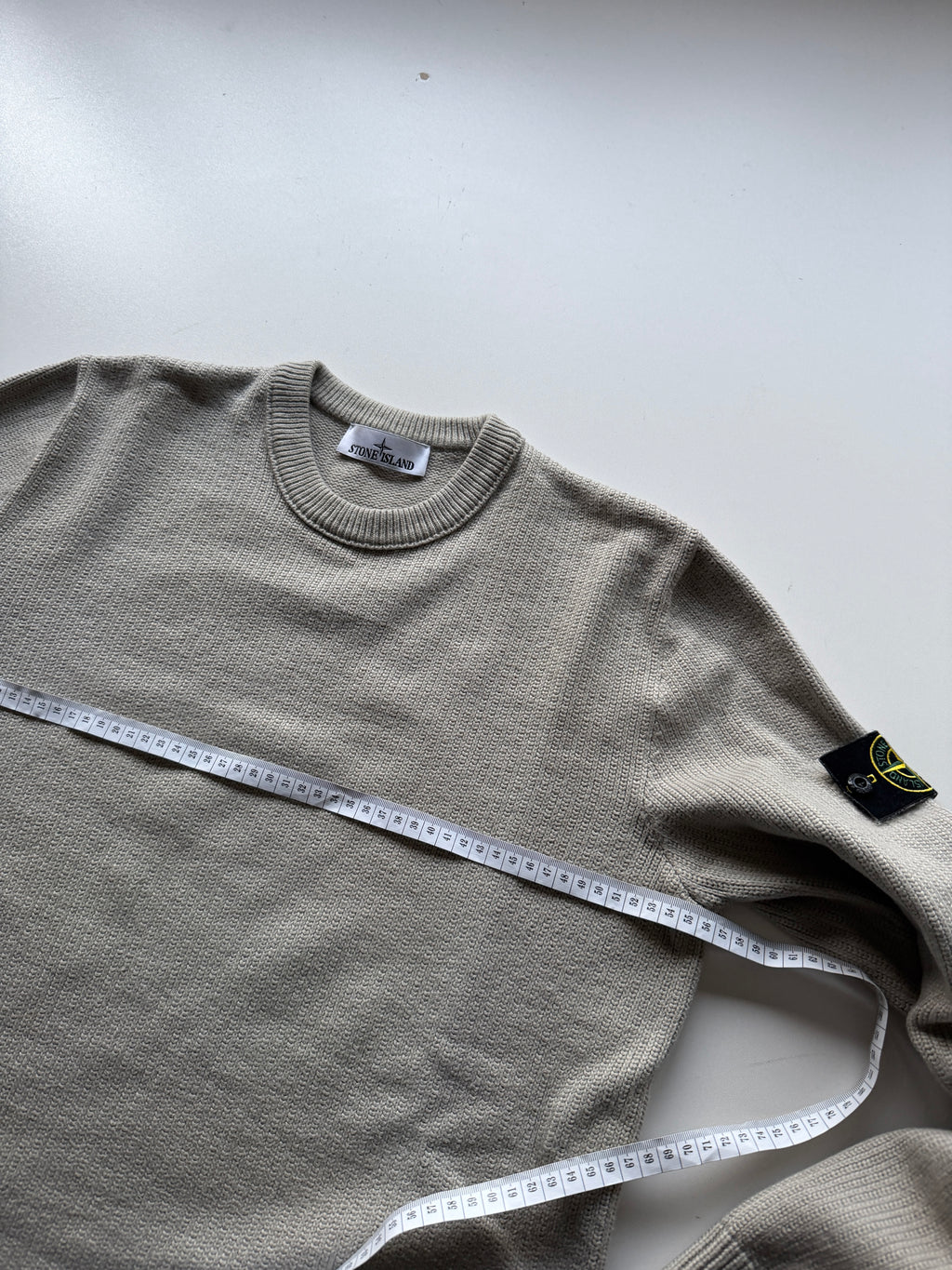 Stone Island Knit Sweater Pearl Grey