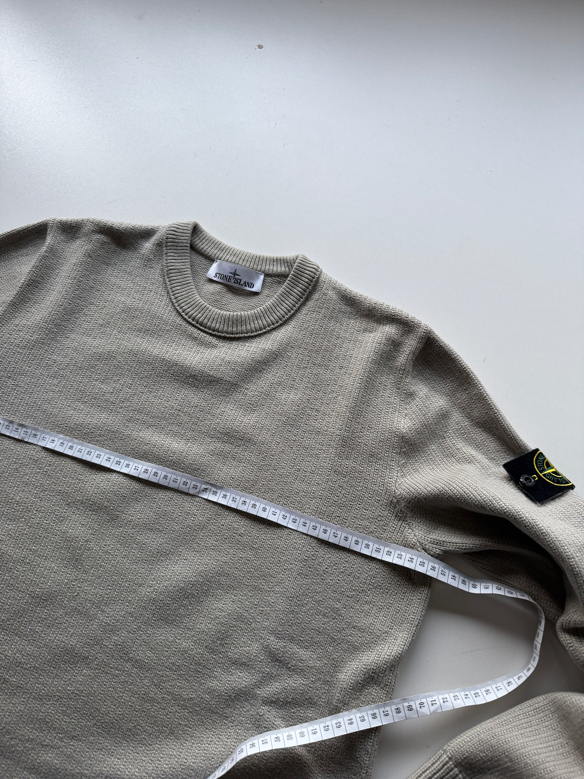 Stone Island Knit Sweater Pearl Grey