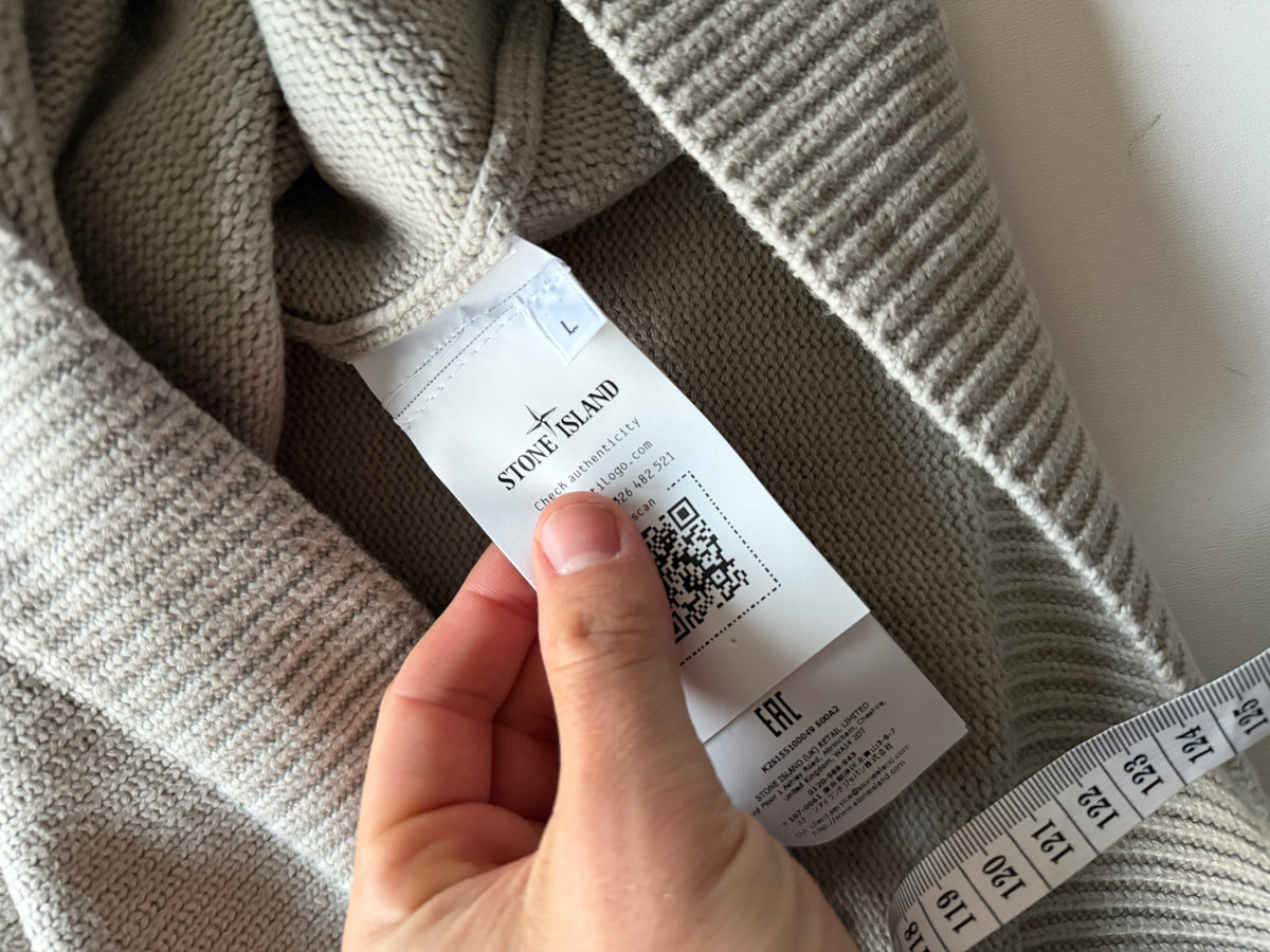 Stone Island Knit Sweater Pearl Grey