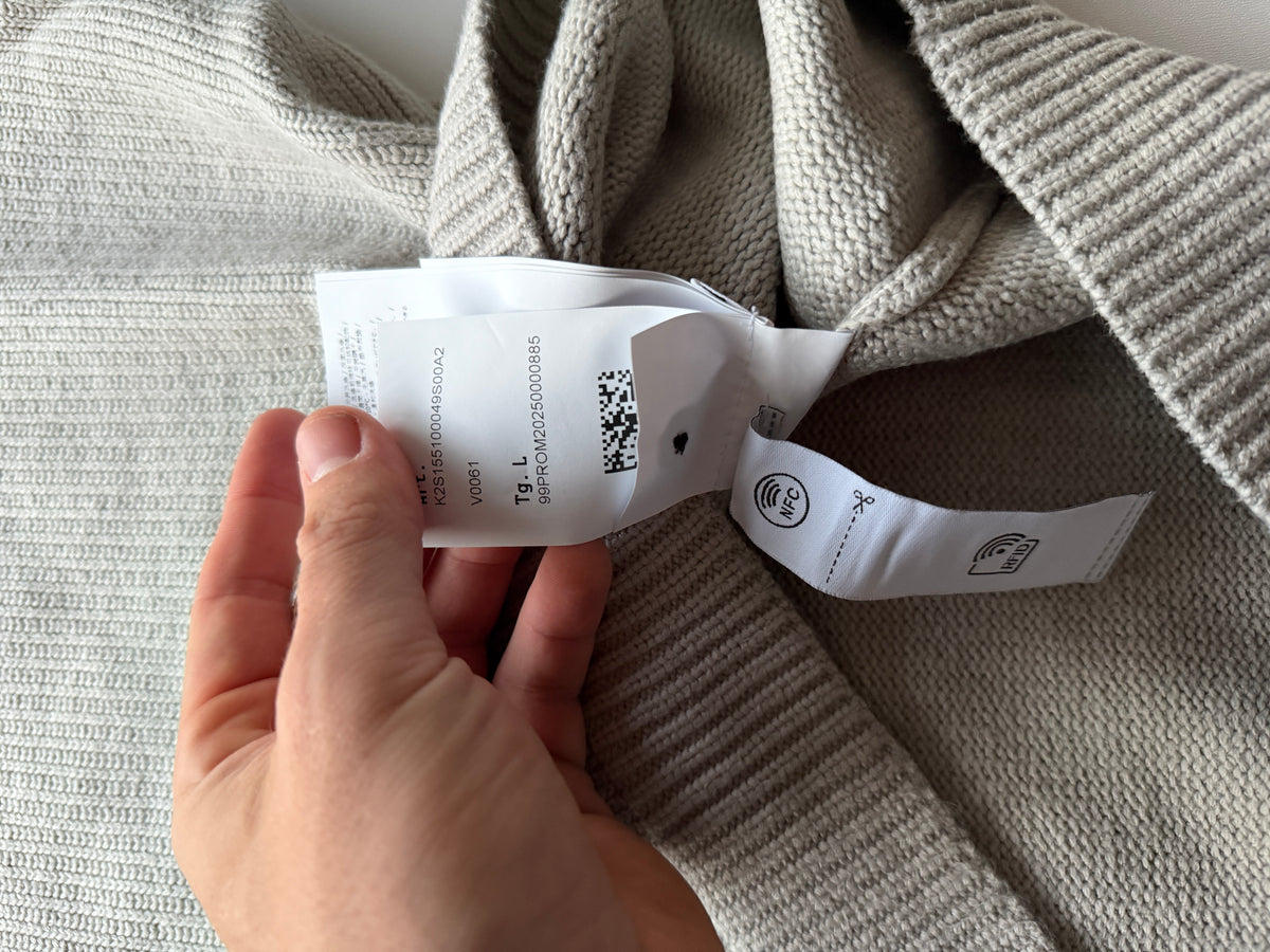 Stone Island Knit Sweater Pearl Grey