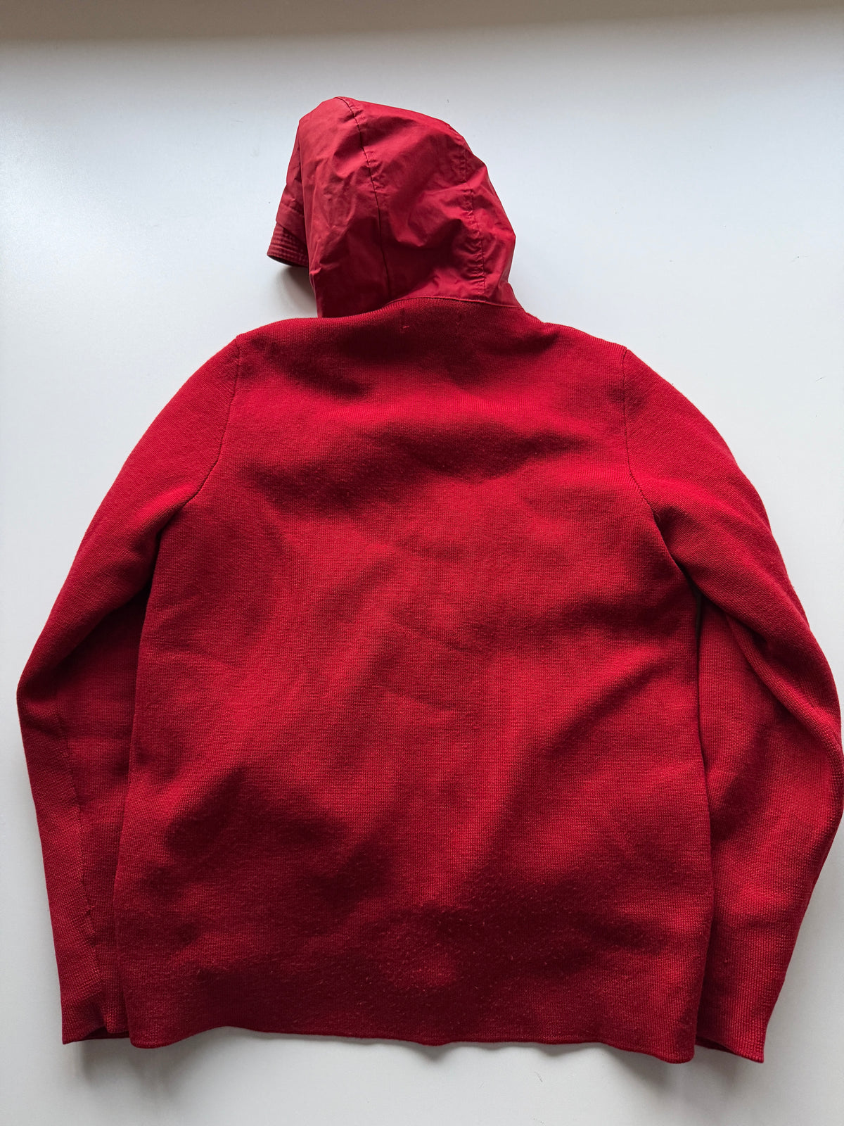 Stone Island 2013 Red Ghost Piece Mussola Gommata Rope Jacket