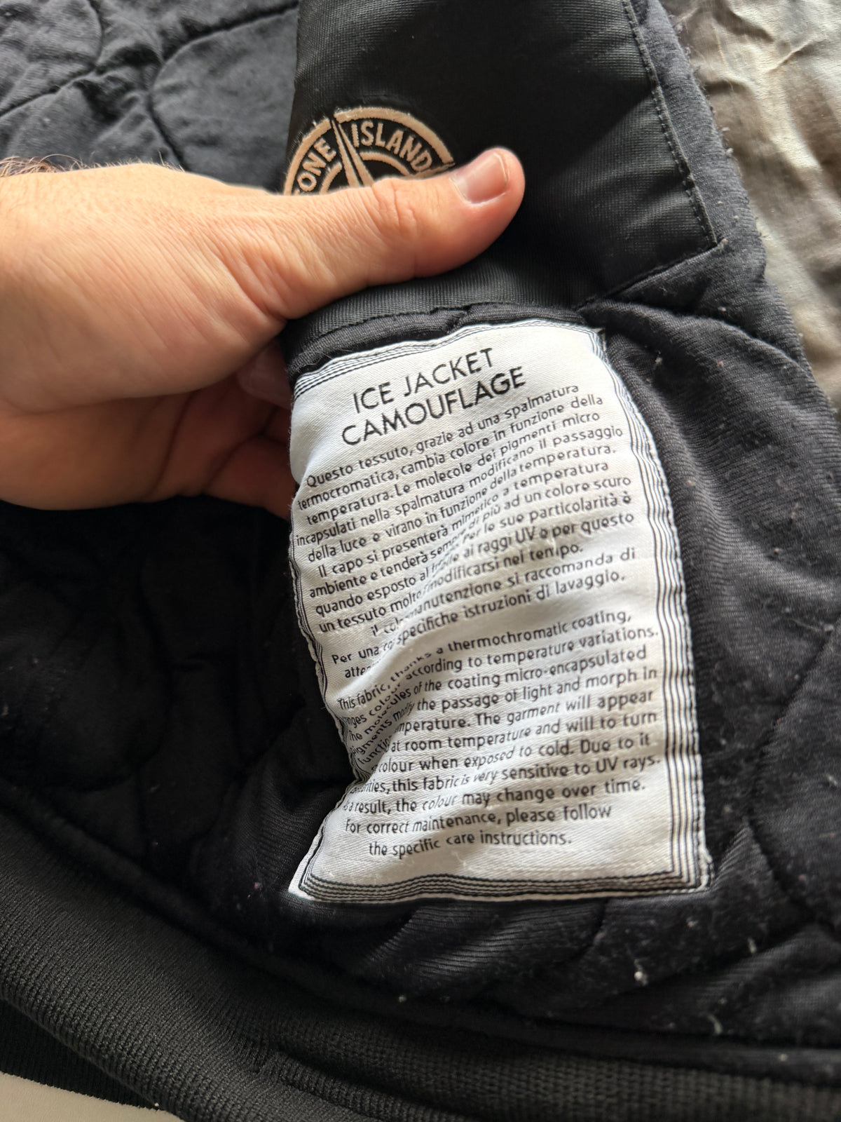 Stone Island Ice Camouflage Jacket