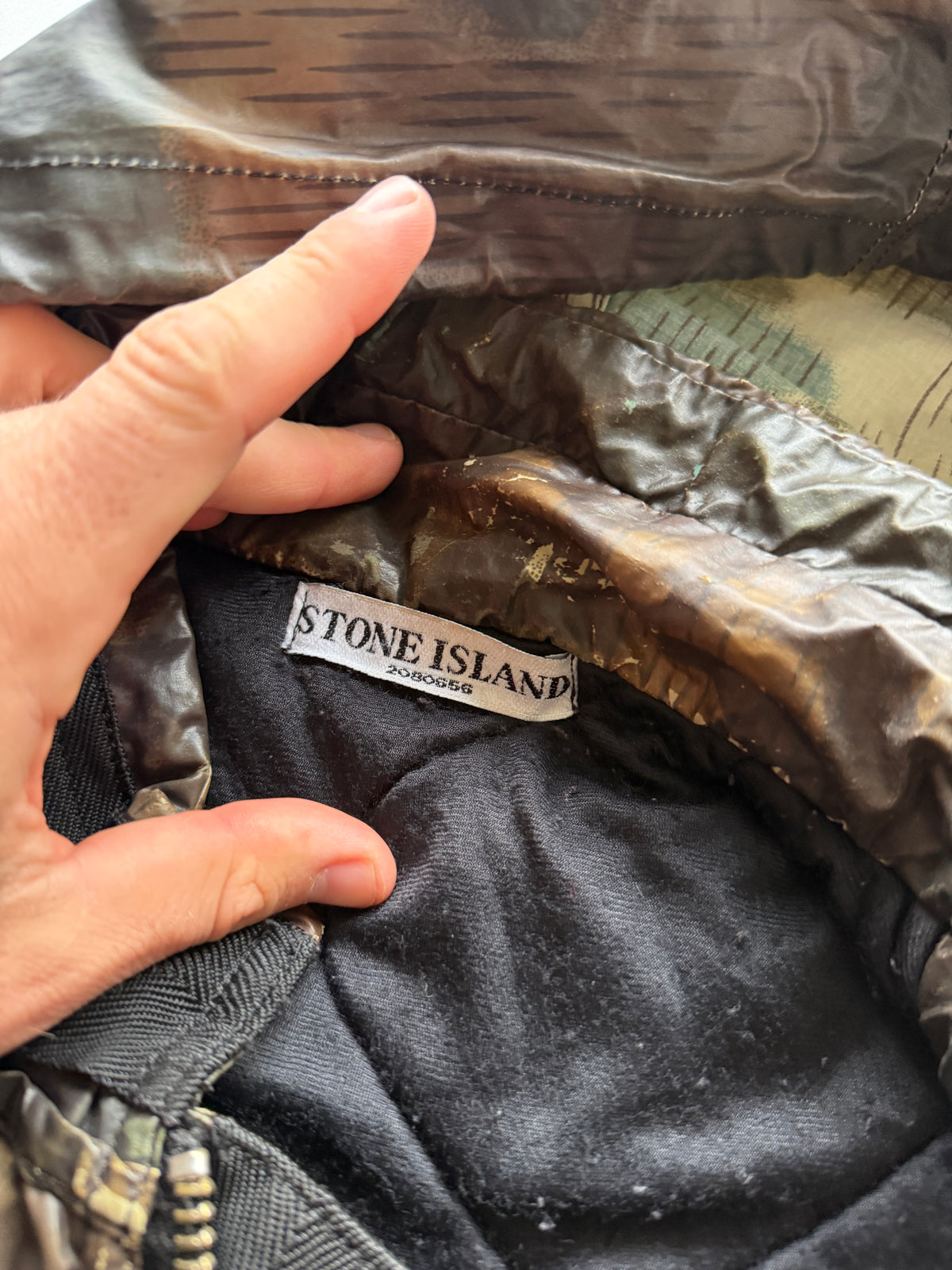 Stone Island Ice Camouflage Jacket